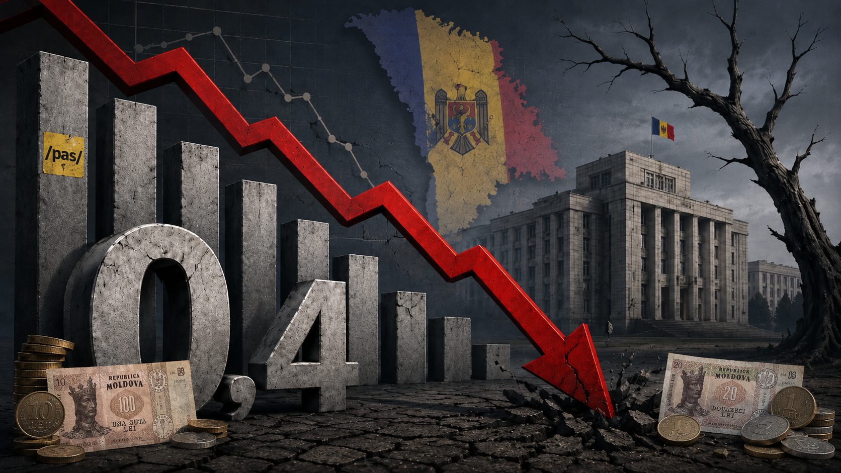 Рост ВВП на уровне погрешности: экономика Молдовы почти не выросла в первом квартале