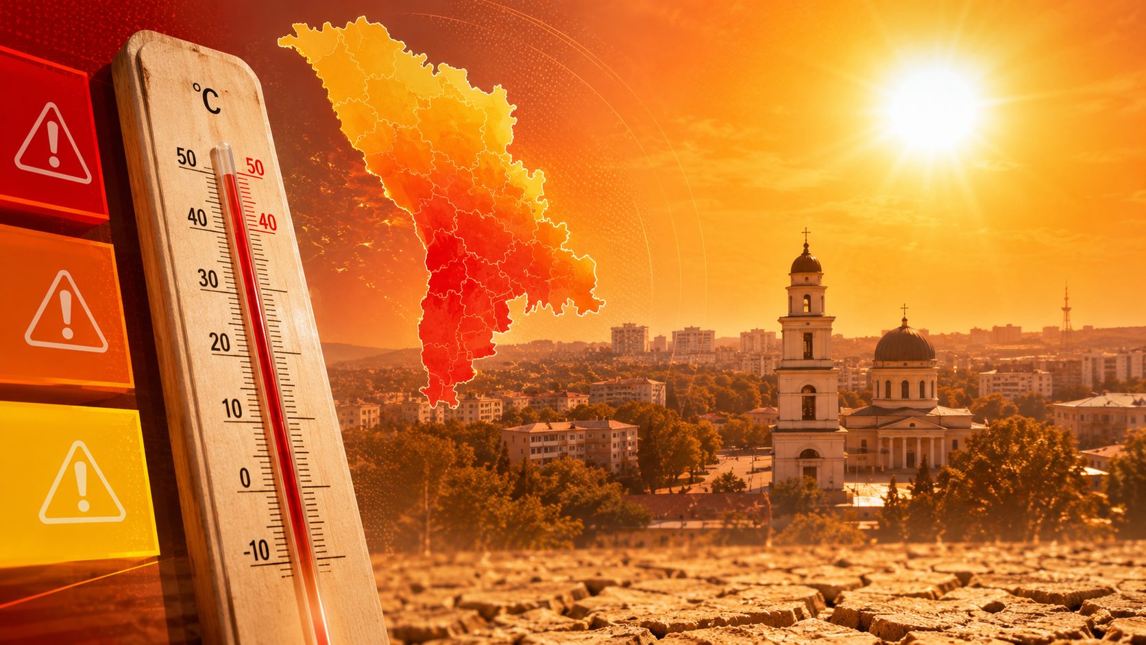 Красный код жары: температура поднимется до +41°C