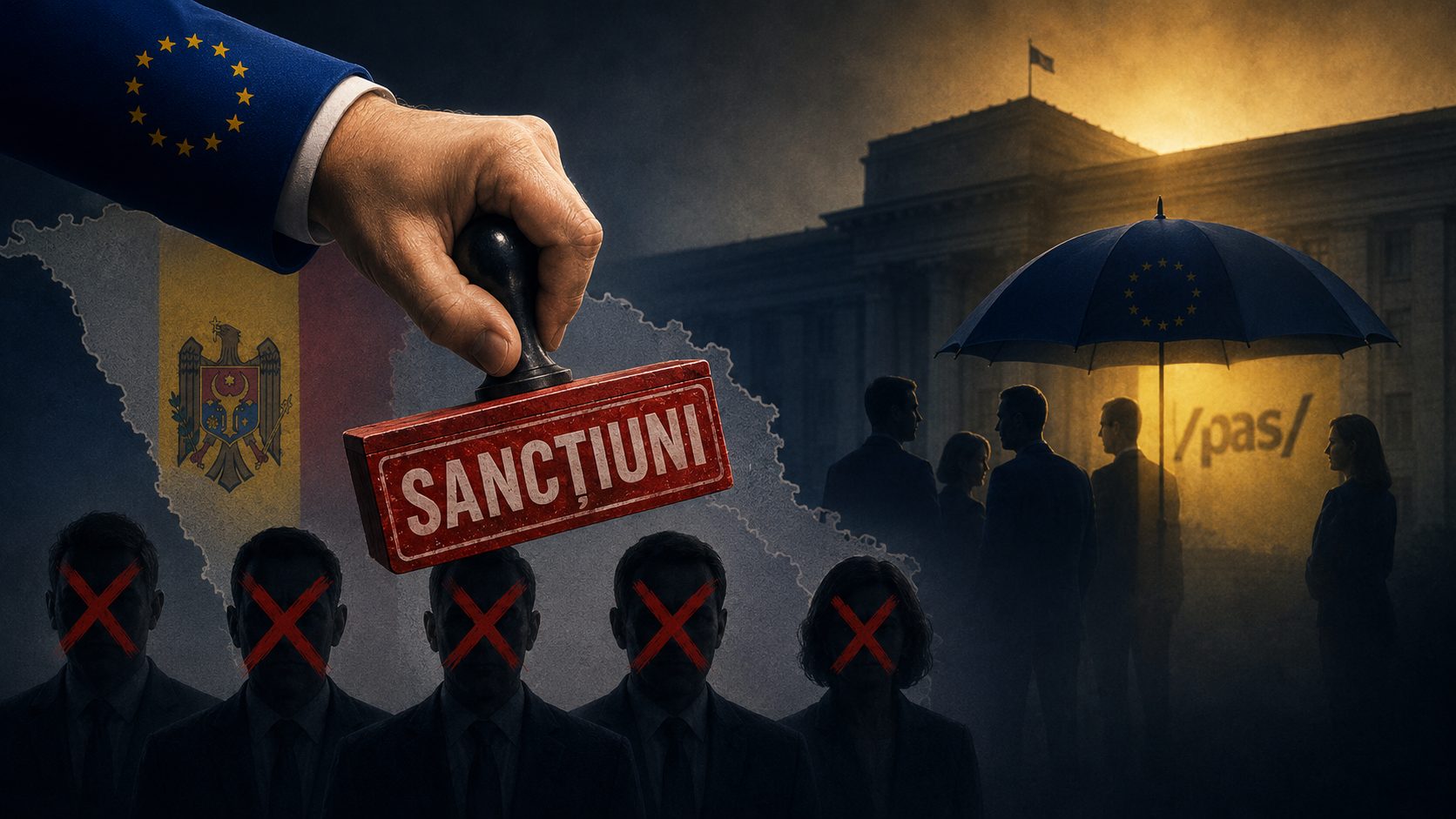 UE a inclus încă șase persoane din Republica Moldova pe lista sancțiunilor