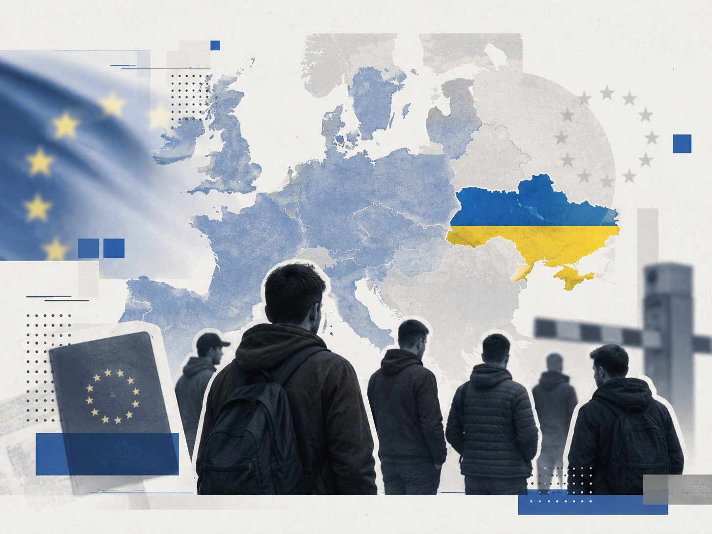 Смена подхода в ЕС: украинские мужчины призывного возраста останутся без временной защиты
