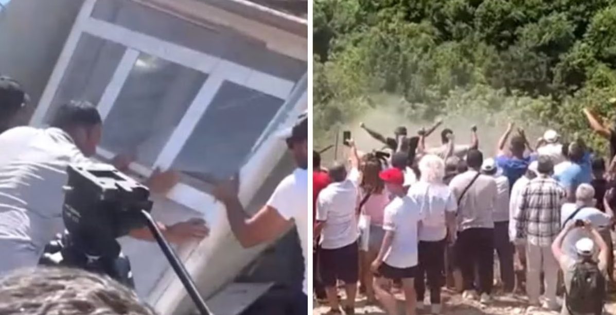 Протестующие в Албании разгромили часть стройплощадки курорта, связанного с зятем Трампа