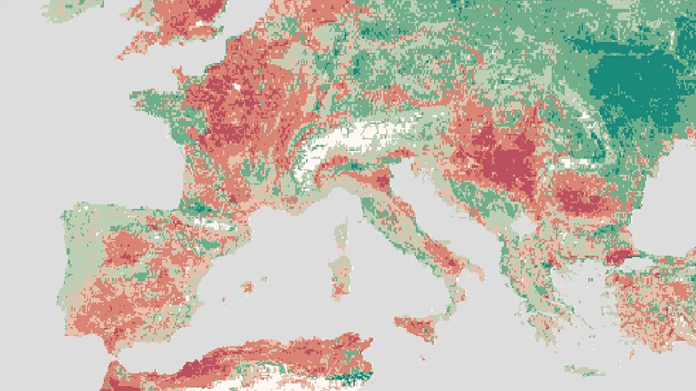Noua hartă a schimbărilor climatice: milioane de hectare agricole riscă să devină neproductive până în 2100