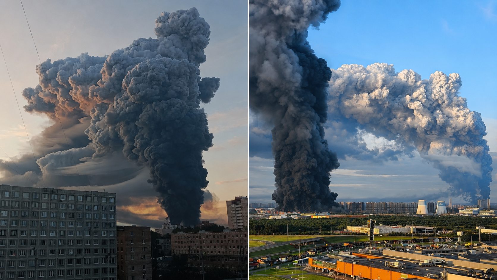 Sankt Petersburg și Tver, atacate cu drone. Depozitele Wildberries, din nou lovite