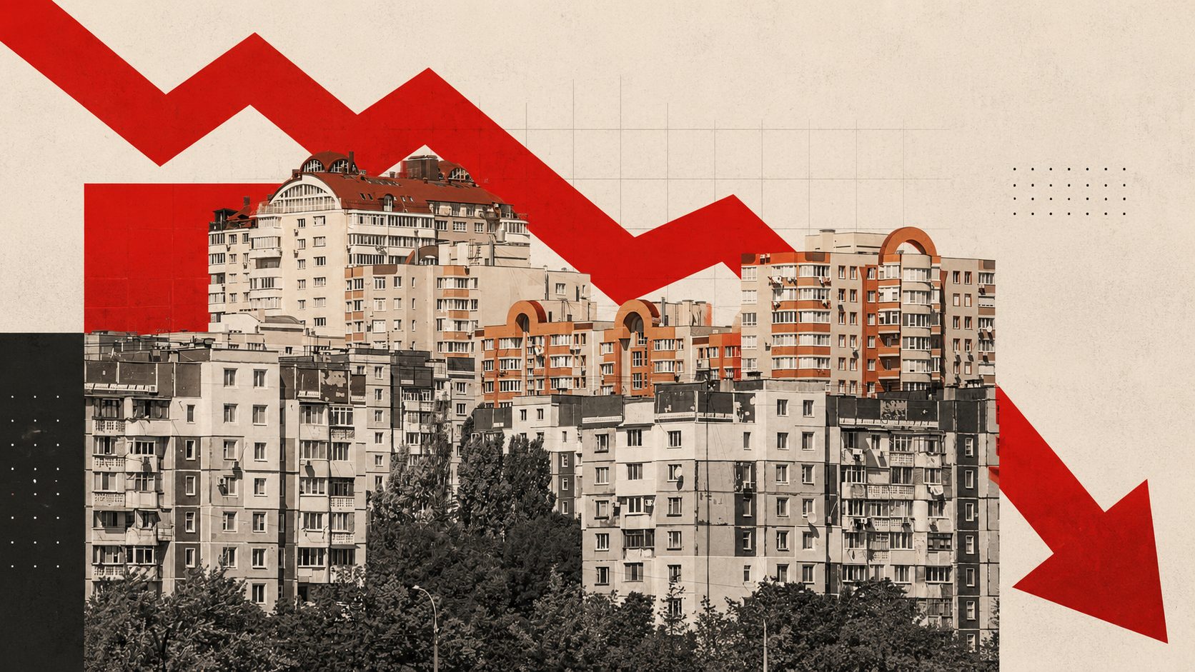 Рынок недвижимости Кишинева просел: число сделок сократилось почти на 35%