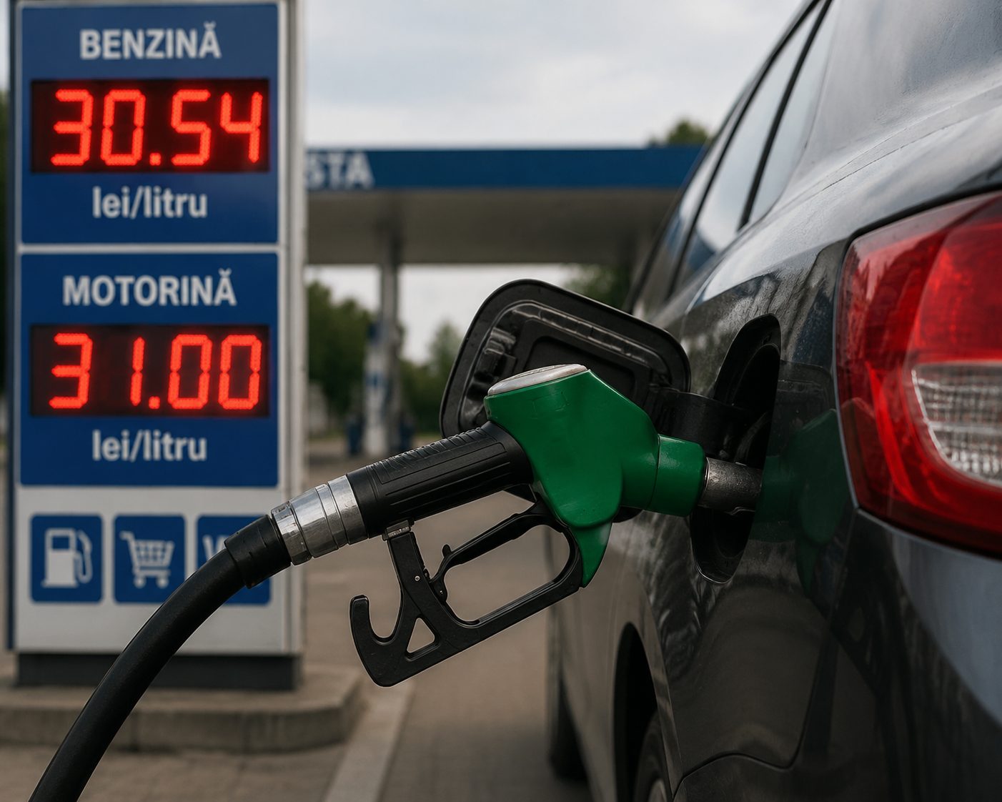 Motorina revine la 31 de lei per litru. Carburanții continuă să se scumpească