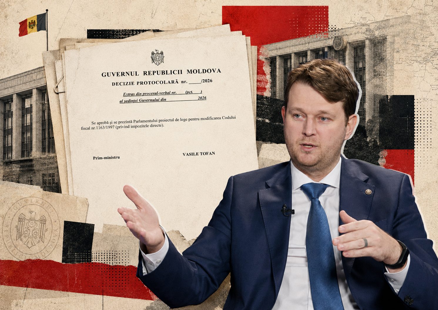 Ministrul interimar al Finanțelor nu înțelege de ce documentul în care Tofan apare deja premier a devenit știre.