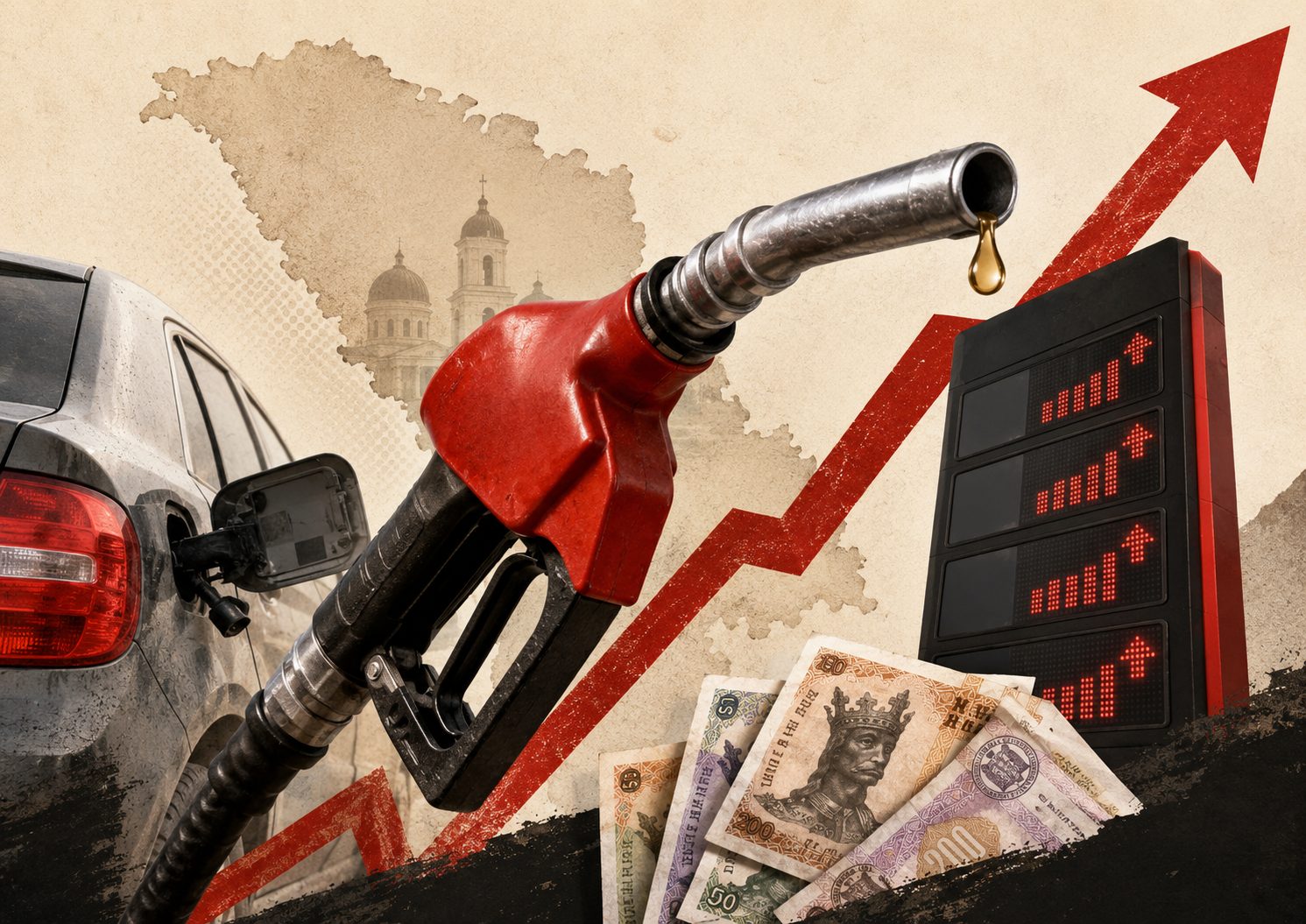 O nouă lovitură la pompă. Benzina și motorina vor costa mai mult