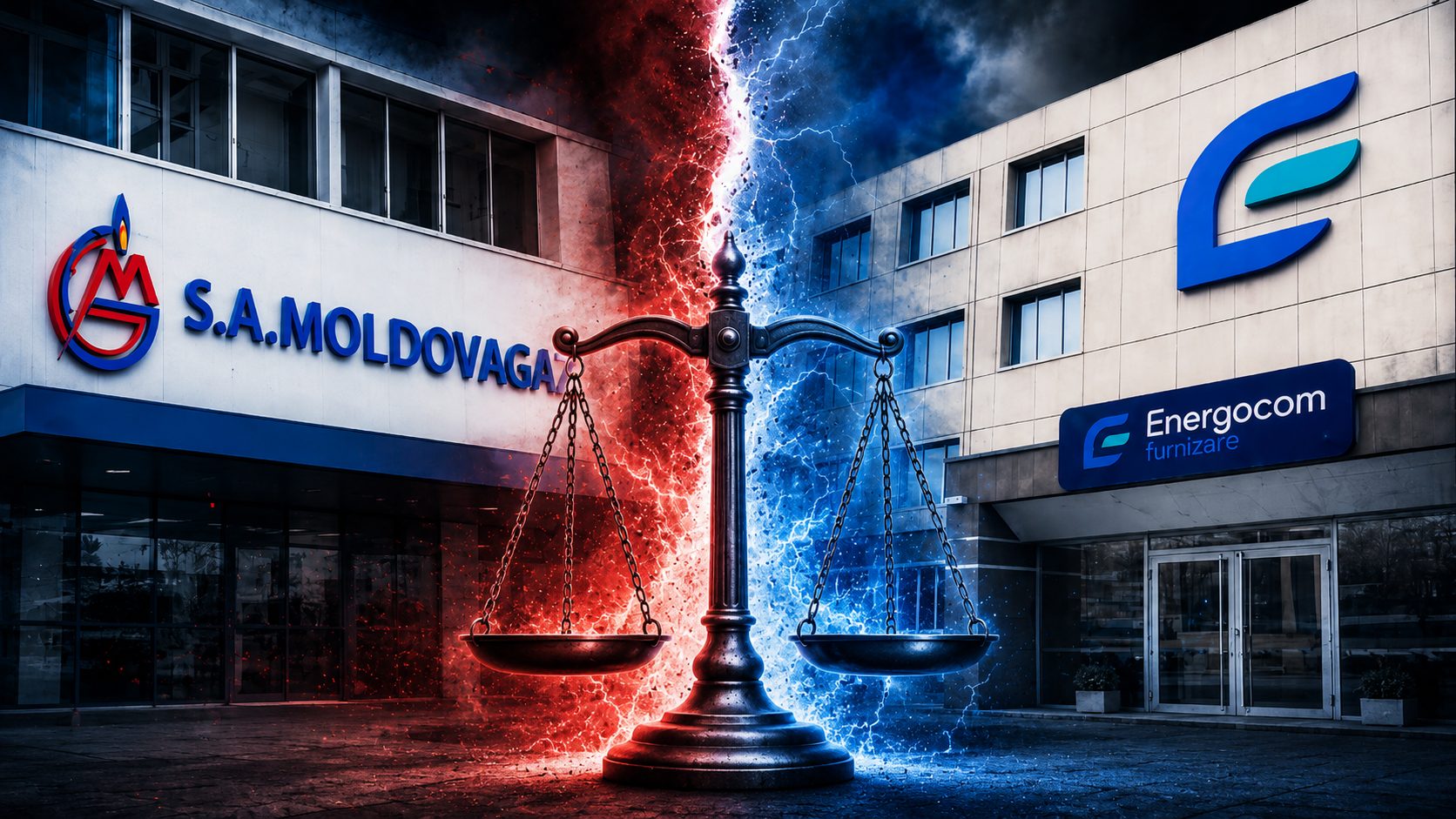 Război total pe piața gazelor: Moldovagaz amenință Energocom cu judecata