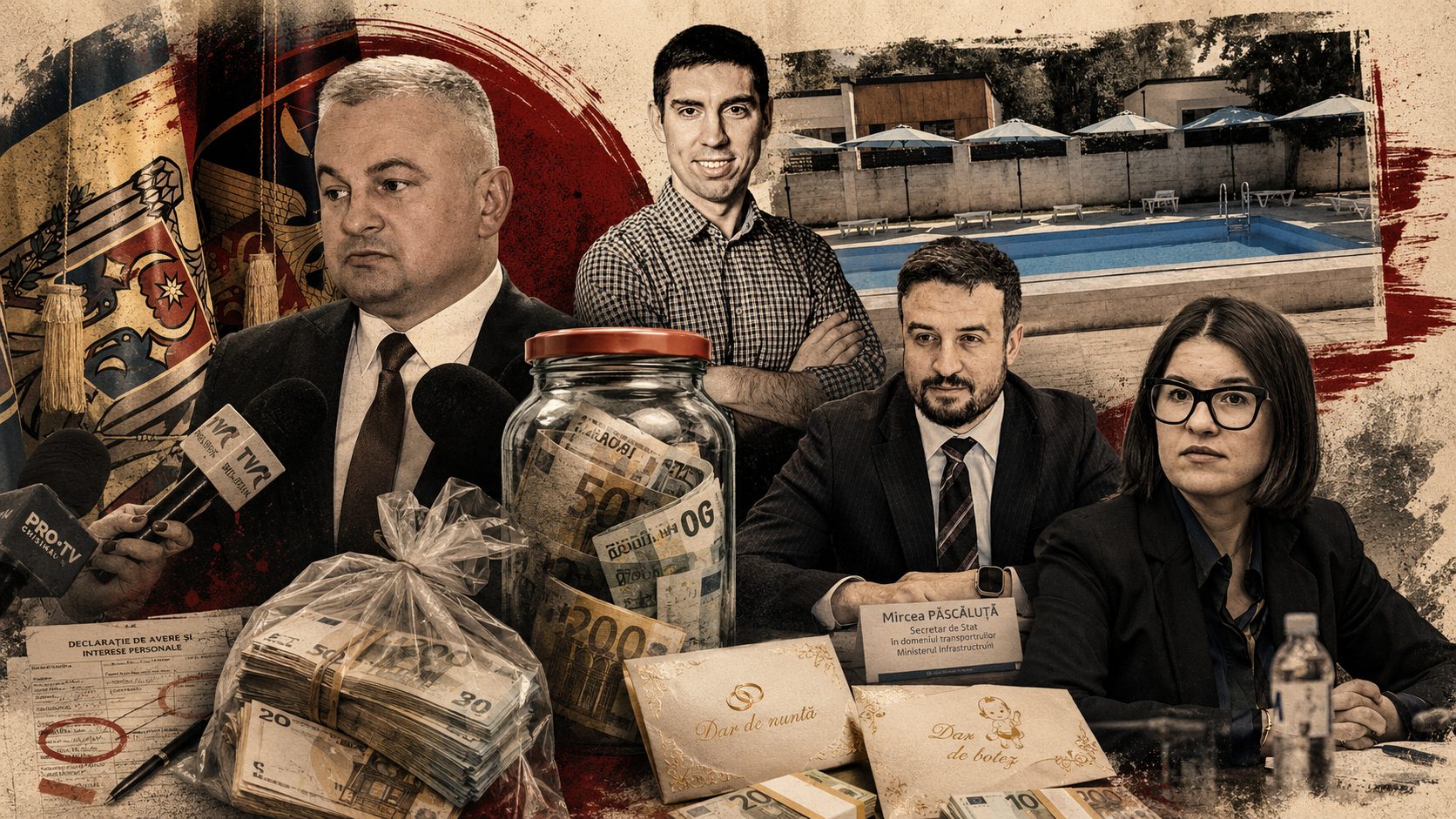 Borcane cu euro, baze de odihnă, nunți de lux și salarii astronomice. „Perlele” din averile oamenilor puterii
