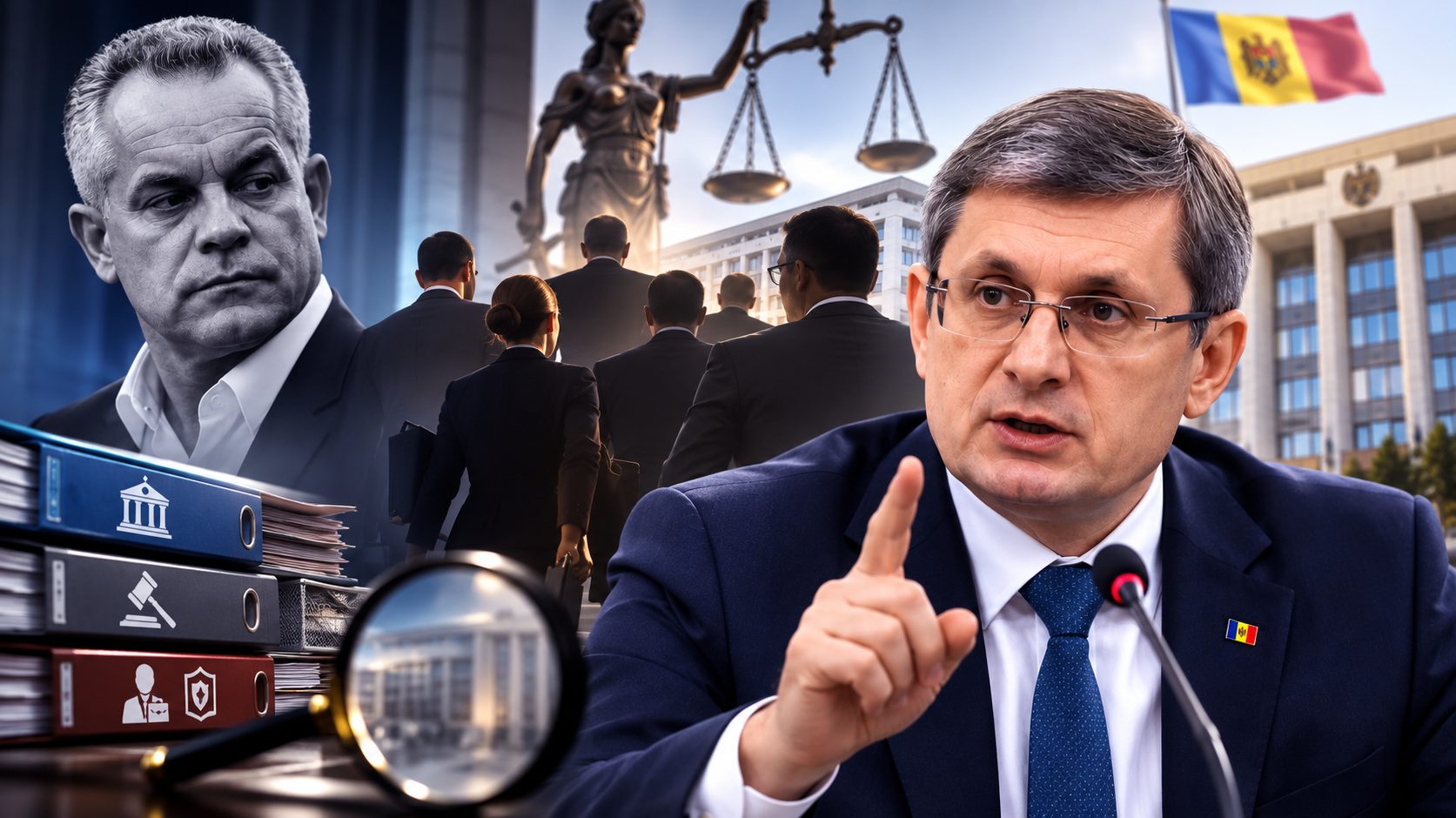 Grosu invocă din nou „fantoma lui Plahotniuc” pentru eşecul guvernării