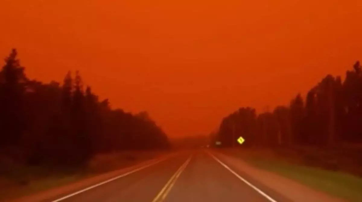 Toronto s-a trezit sub un cer galben și a devenit, peste noapte, cel mai poluat oraș din lume. O suprafață cât Slovenia a ars în Canada