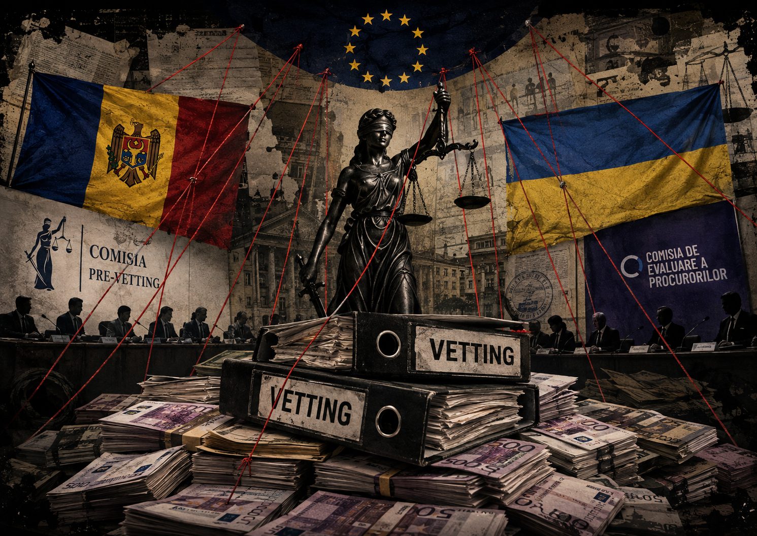 Vetting sau industrie pe bani grei? Un fost judecător german, despre interesele și influențele din reformele justiției din Ucraina și Moldova