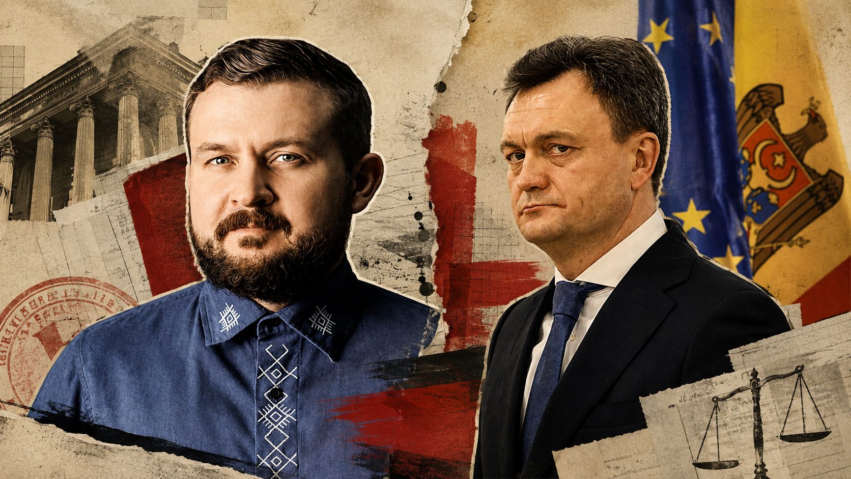 Dorin Recean îl acționează în judecată pe Dragoș Galbur pentru „falsuri denigratoare”
