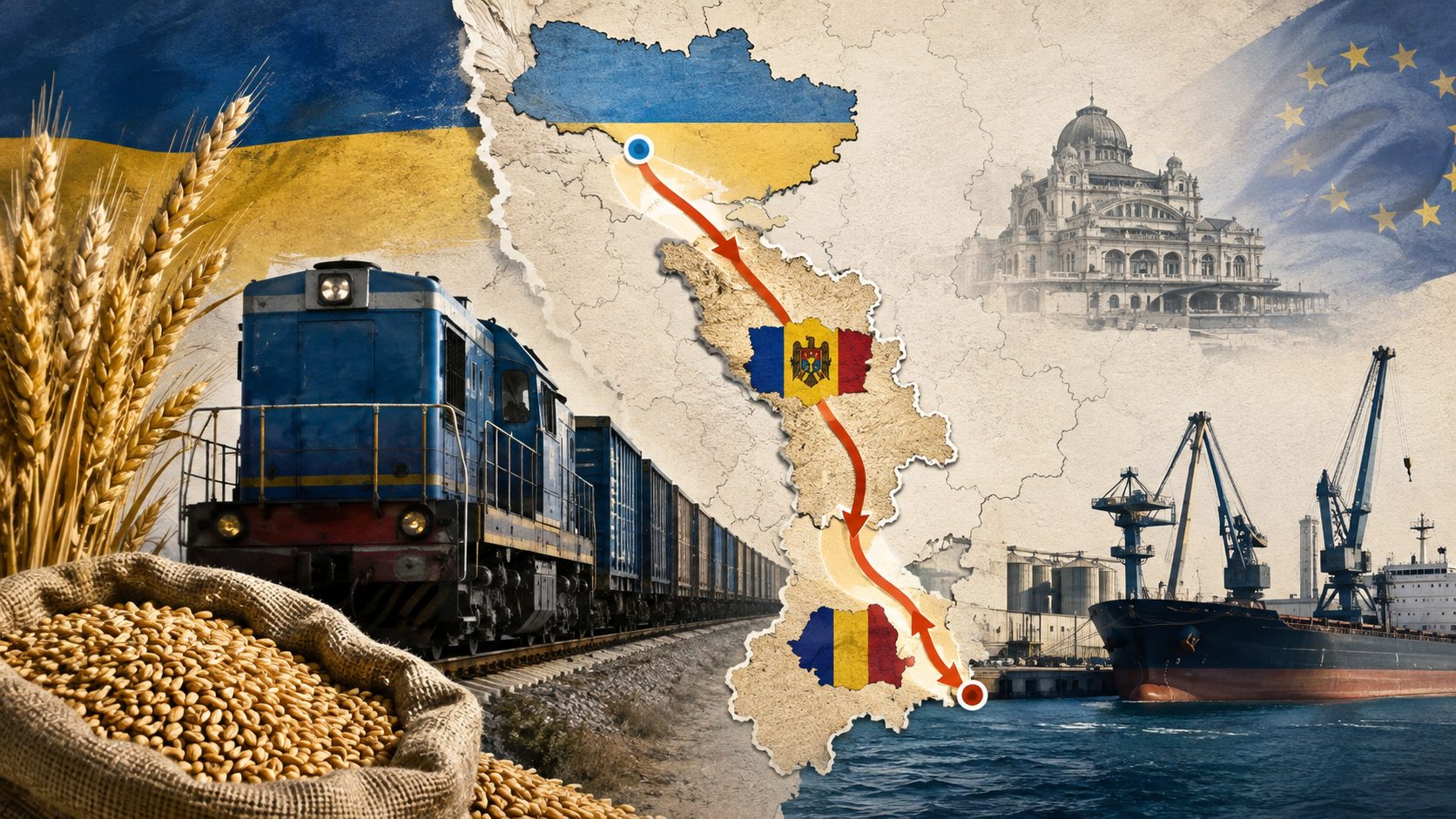 Reuters: Ucraina ia în considerare transportul cerealelor pe calea ferată, prin Moldova, până la Constanţa