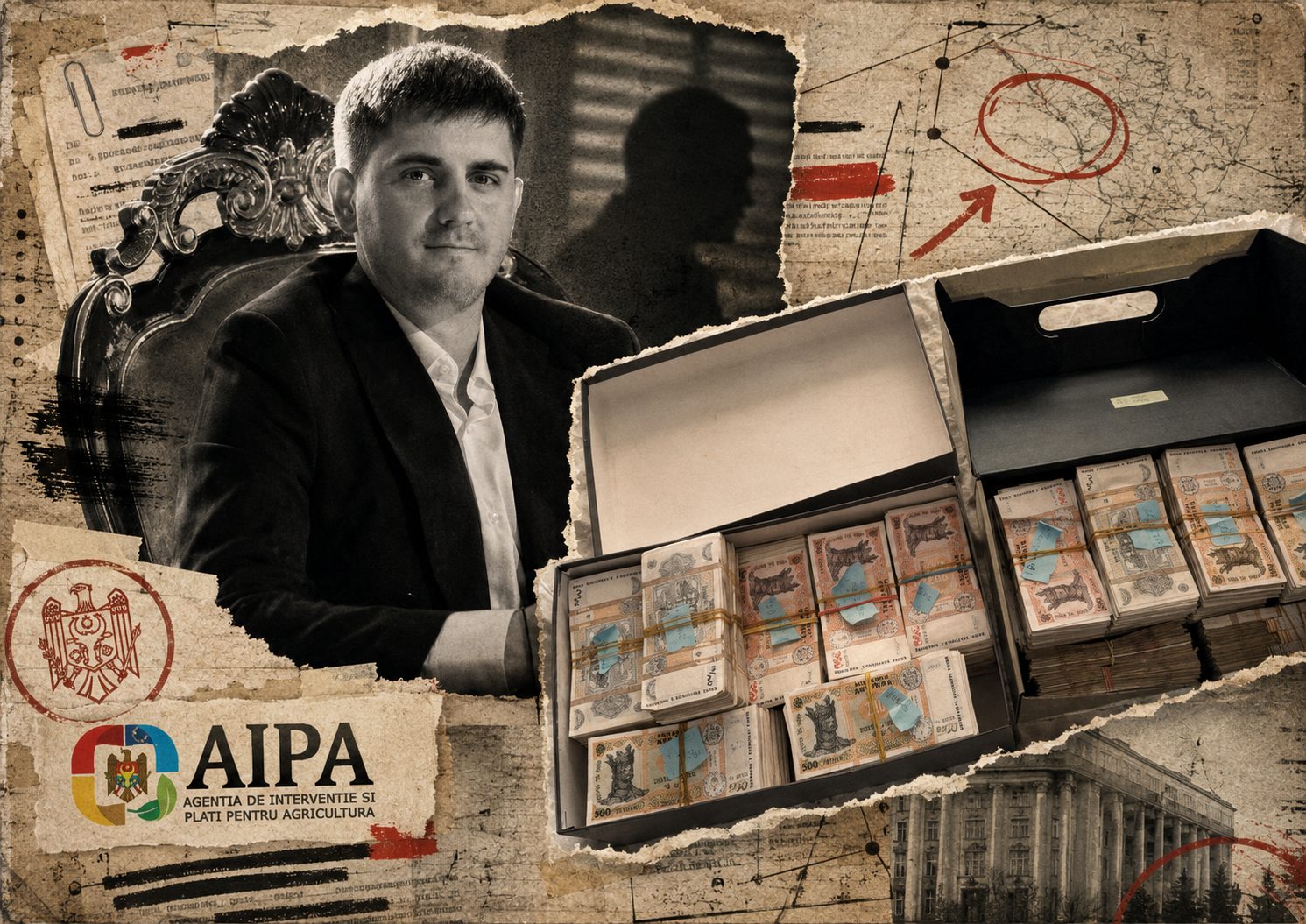 Кто оказался задержанным начальником управления AIPA и что он задекларировал