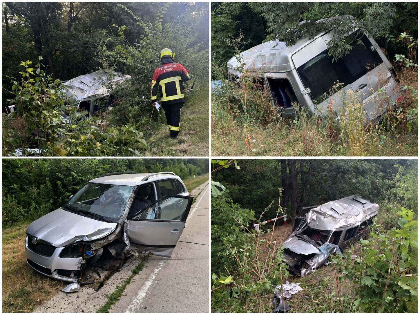 UPDATE! Detalii noi despre accidentul grav de pe traseul M5: o femeie a murit, iar 10 persoane au ajuns la spital