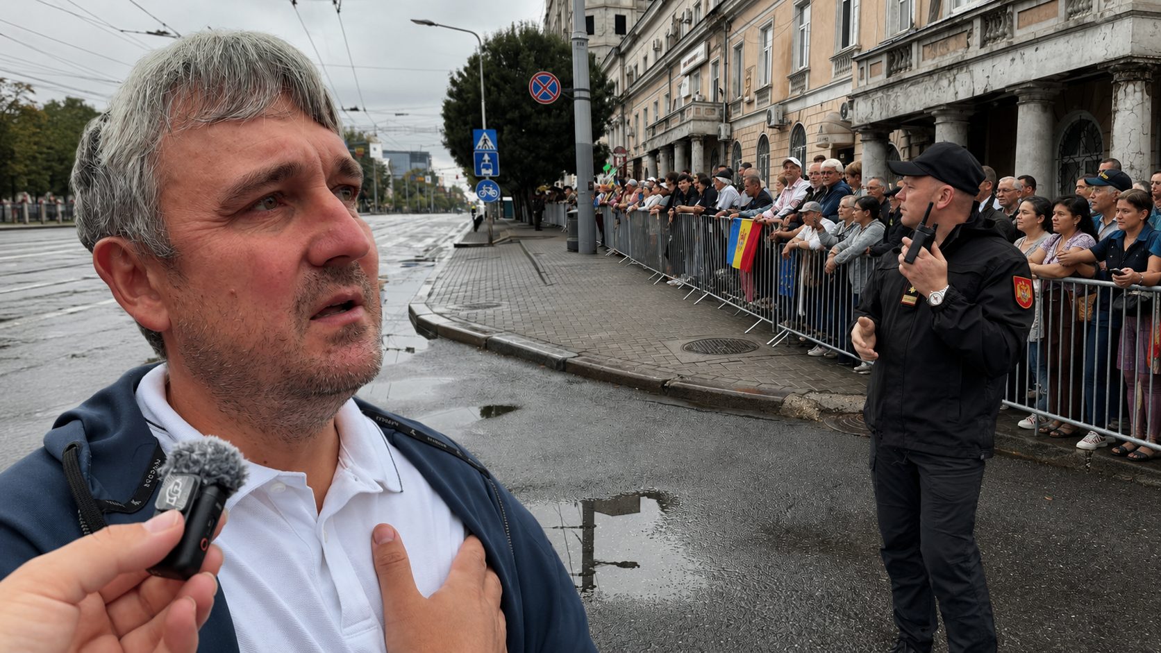 „Așa a fost și înainte”: Jardan a explicat gardul dintre autorități și cetățeni prin paradă și măsurile de securitate