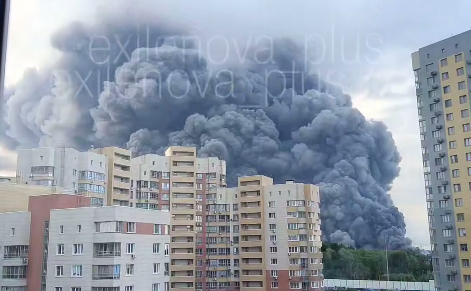 Московский регион подвергся одной из крупнейших атак беспилотников за последнее время