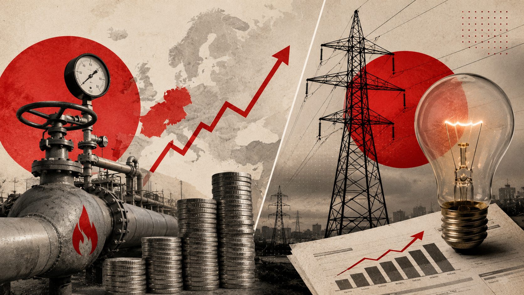 Зима будет дорогой: в Европе газ подорожал вдвое, а электричество — на 50%