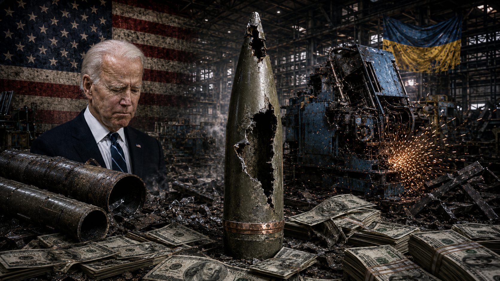 США при Байдене потратили $533 млн на завод по производству снарядов для Украины. Ни одной поставки так и не было