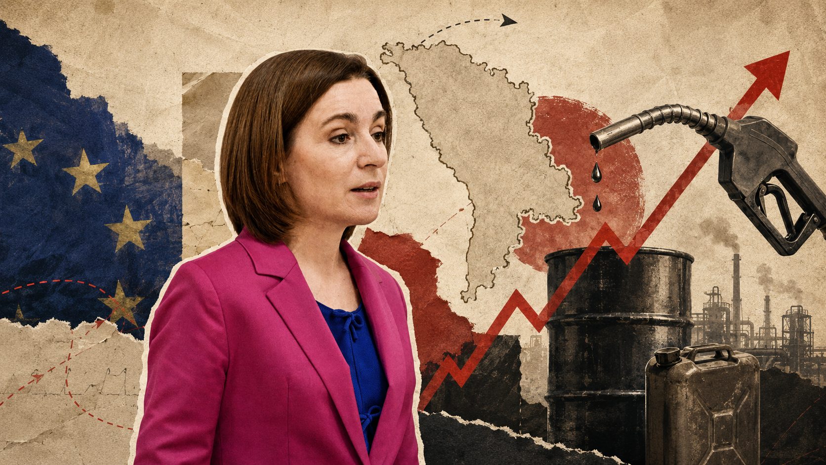 Молдова на волю судьбы. Санду признала: неопределённость с ценами на топливо никуда не исчезнет