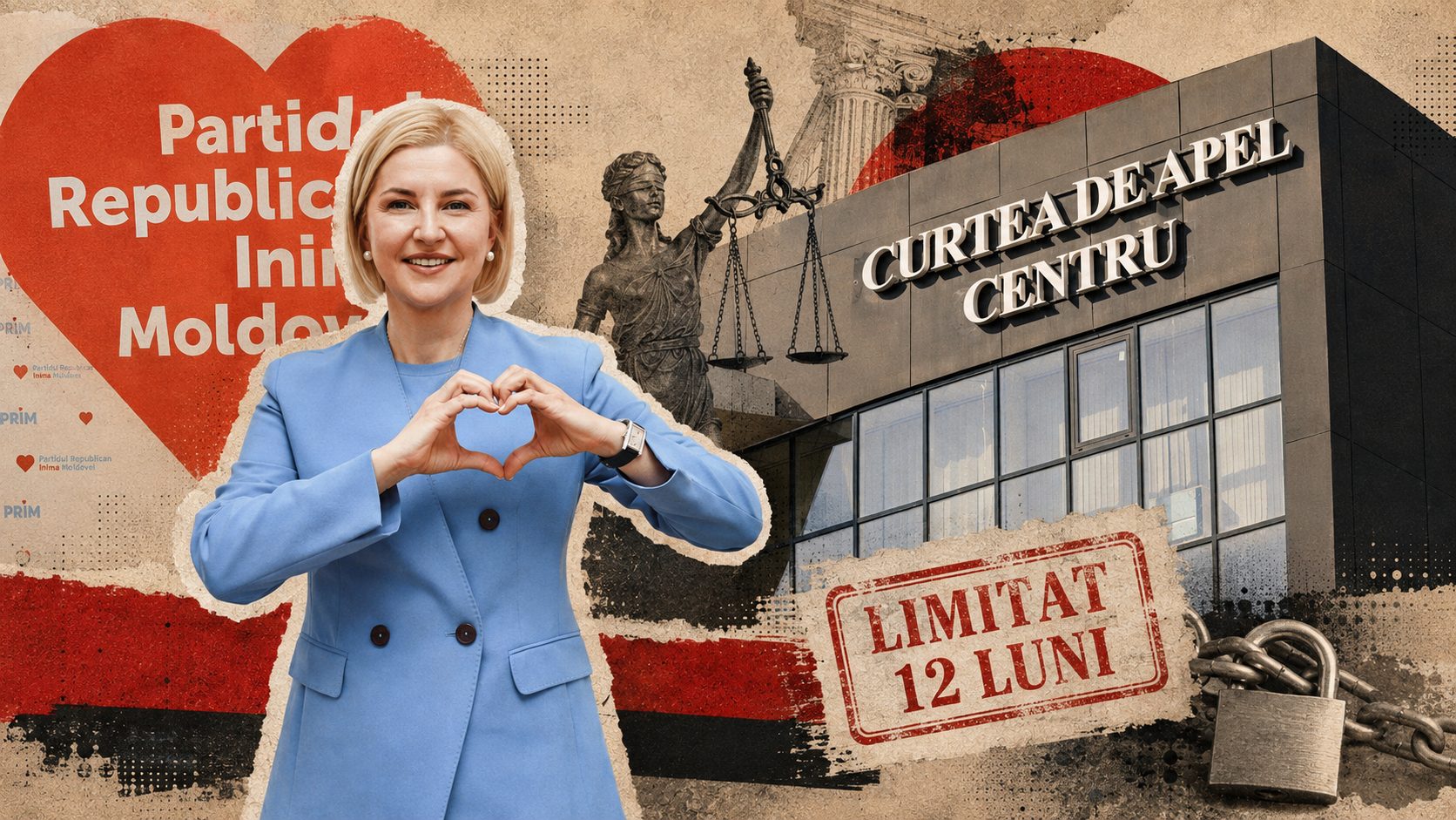 Апелляционная палата ограничила деятельность партии Ирины Влах на 12 месяцев