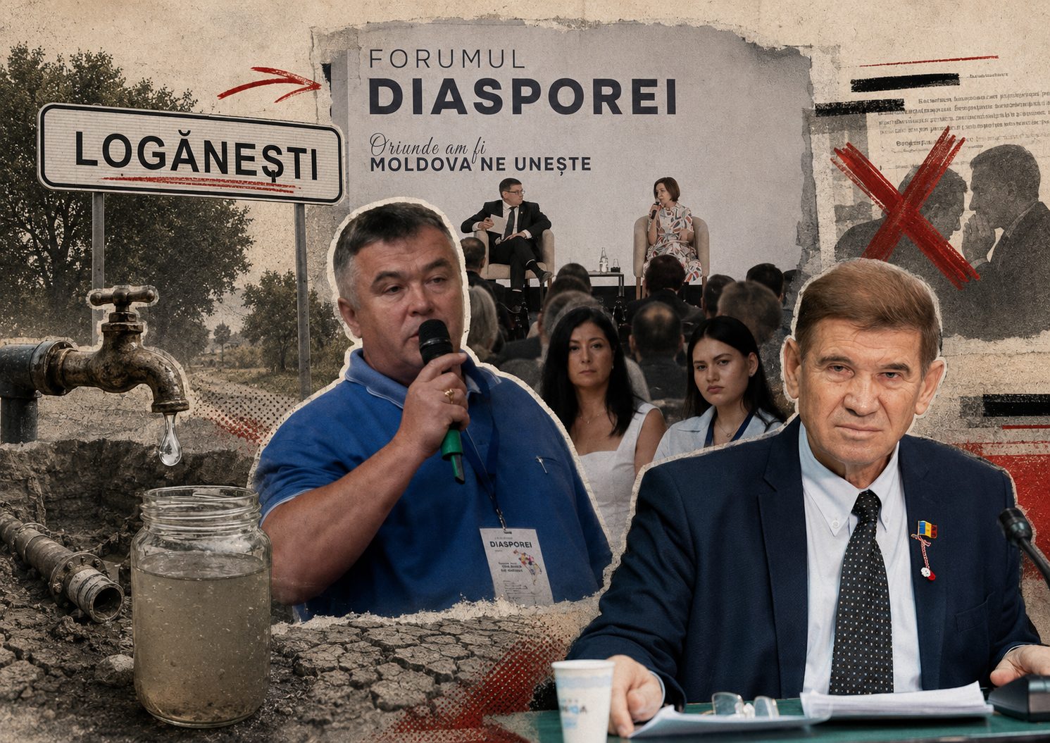 „Să nu stricăm sărbătoarea”. Un localnic spune că un deputat PAS i-ar fi cerut să nu ridice problema apei din Logănești la o întâlnire cu diaspora