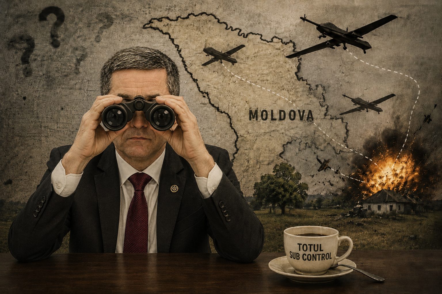 Moldova, în voia sorții? Ministrul Apărării nu știe când vom putea doborî dronele