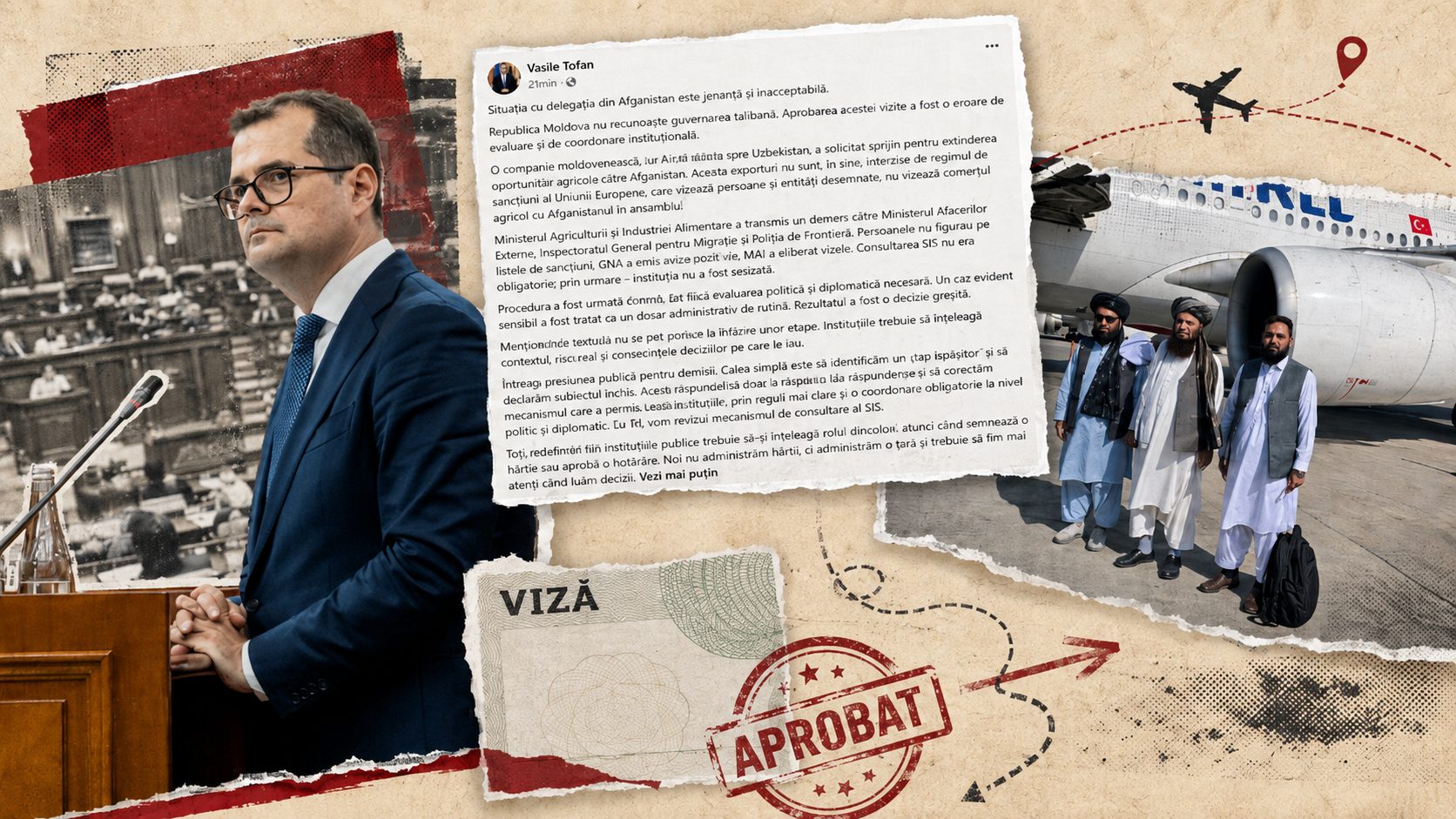 Тофан о визите афганской делегации: «позорная и неприемлемая» ошибка, но без отставок