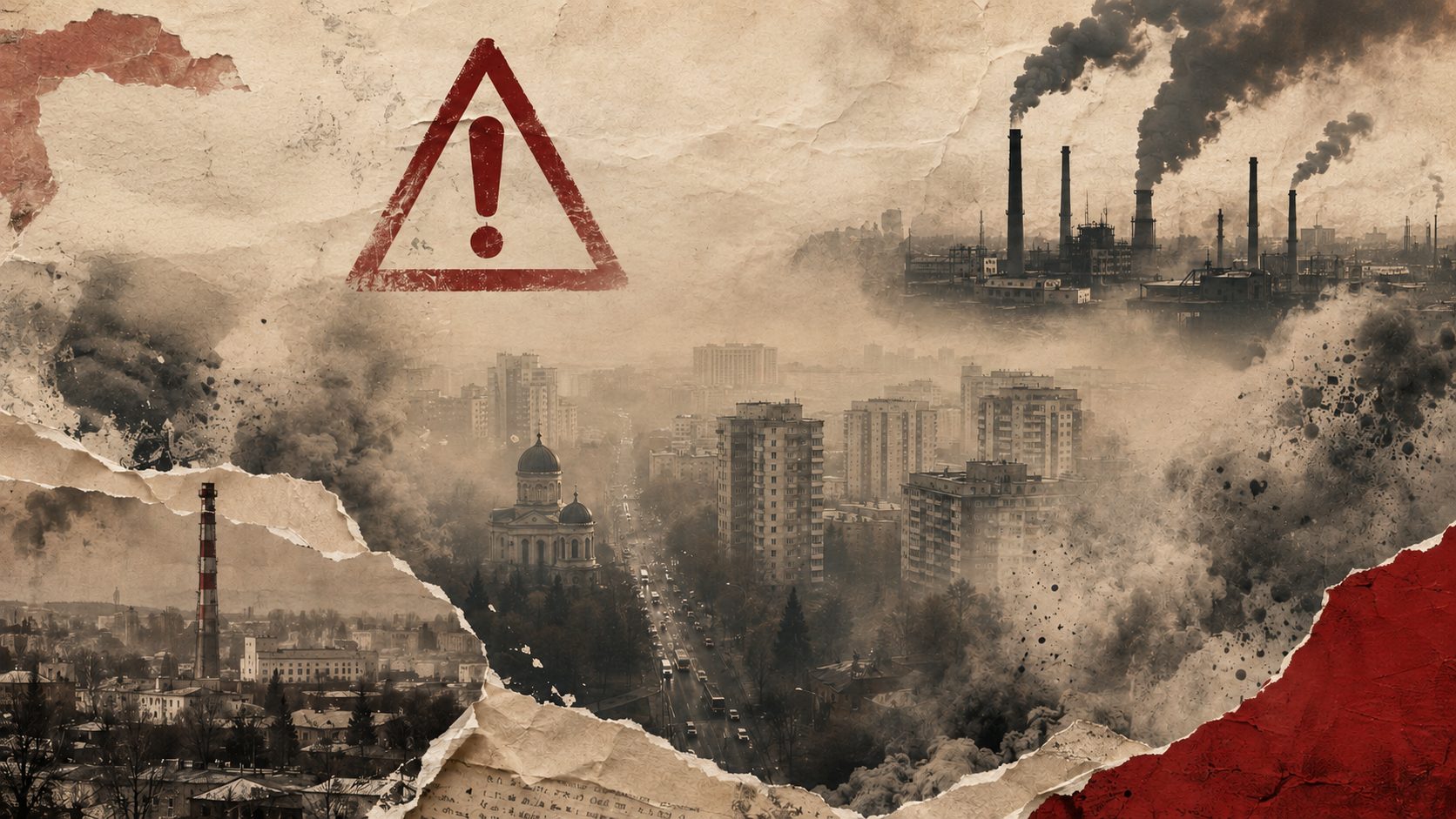 Загрязненный воздух в Кишиневе и Бельцах: уровень некоторых токсичных веществ превысил допустимые нормы