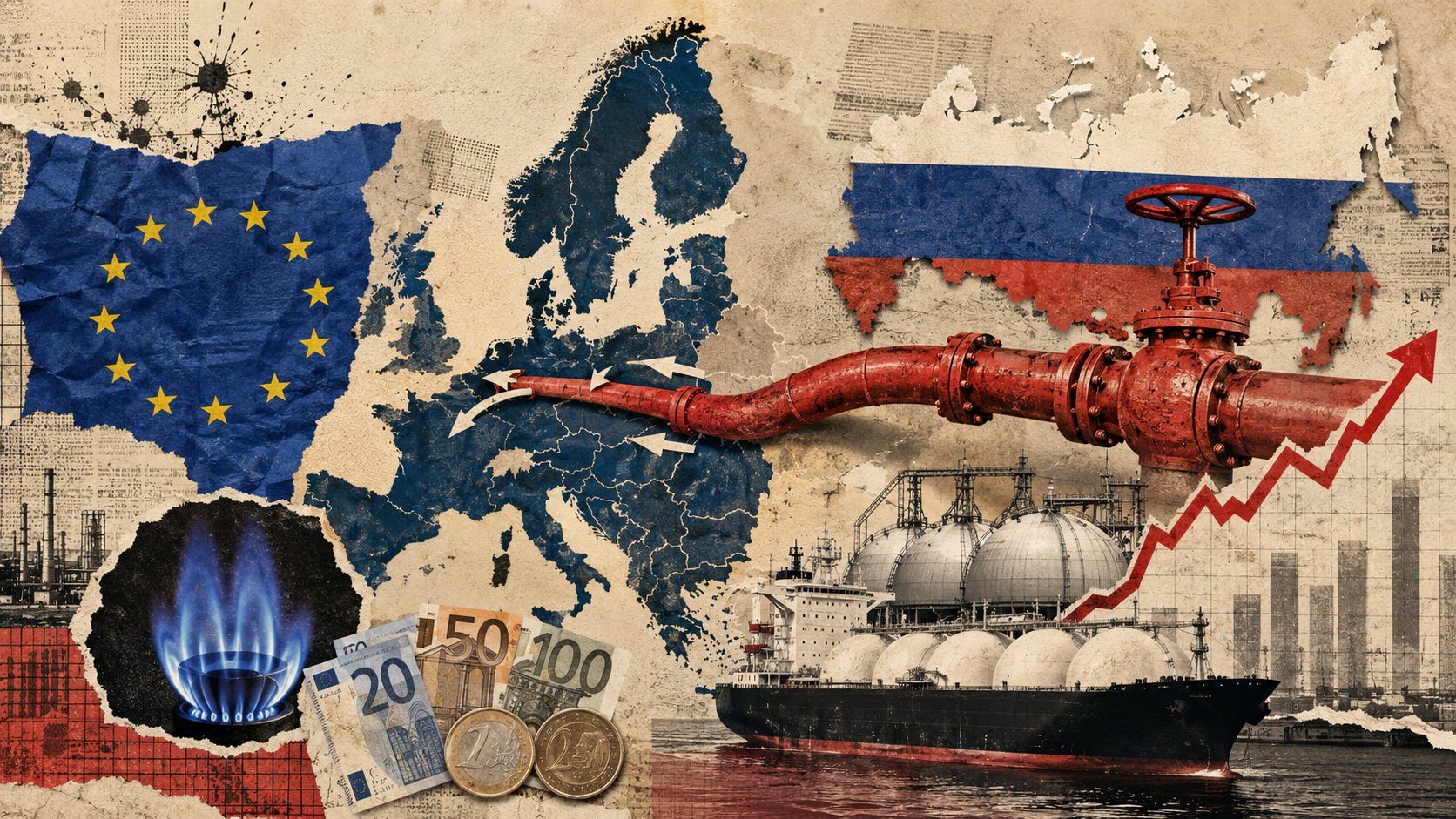 ЕС наращивает импорт российского газа, несмотря на планы отказаться от энергоресурсов из России