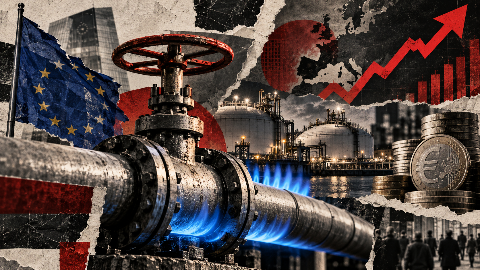 Gazele în Europa s-au scumpit cu peste 140%: BCE avertizează asupra accelerării inflației