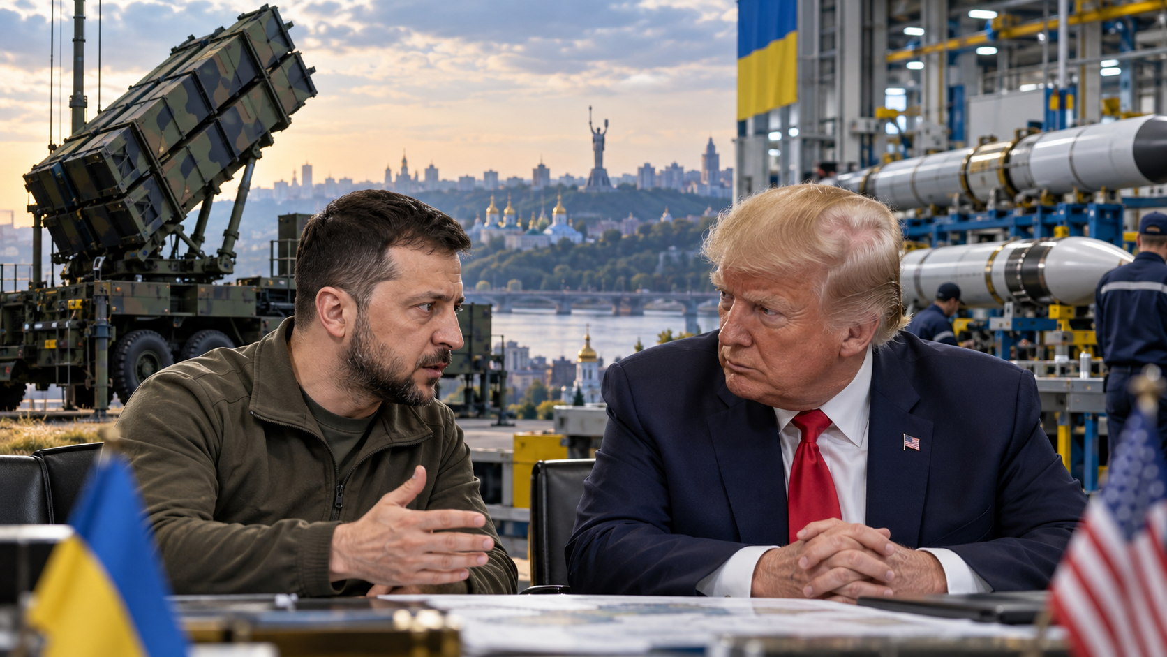 Зеленский: Трамп принял «окончательное решение». Украина получит лицензии на производство ракет для Patriot