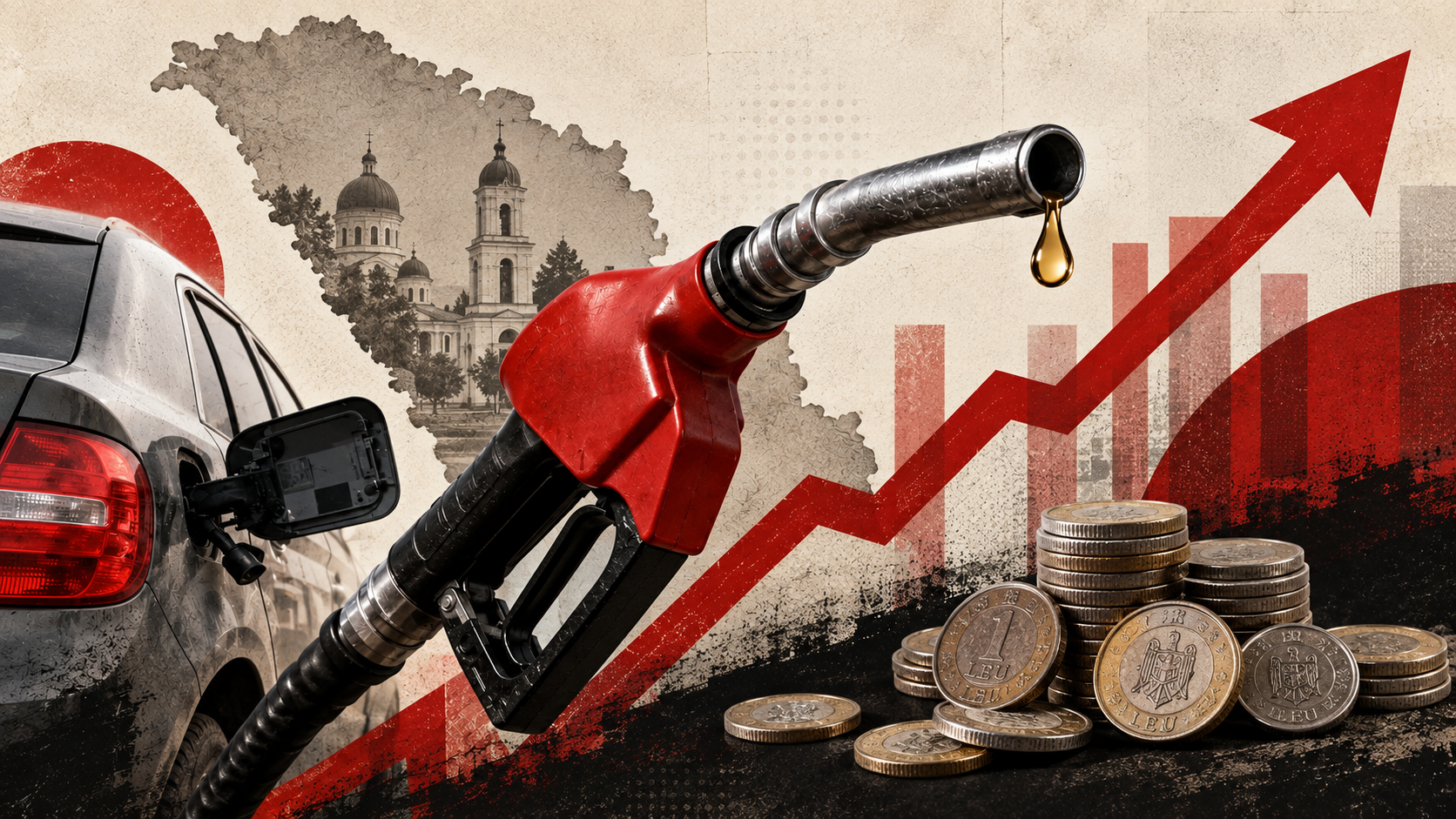 O nouă lovitură pentru șoferi: prețurile la carburanți cresc din nou — motorina s-a apropiat de 35 de lei litrul
