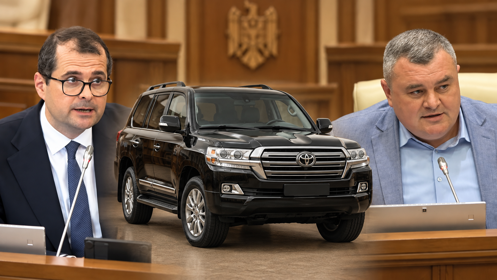 От Land Cruiser Новака до «толпы телохранителей» и «каравана машин» Тофана. Перепалка в парламенте
