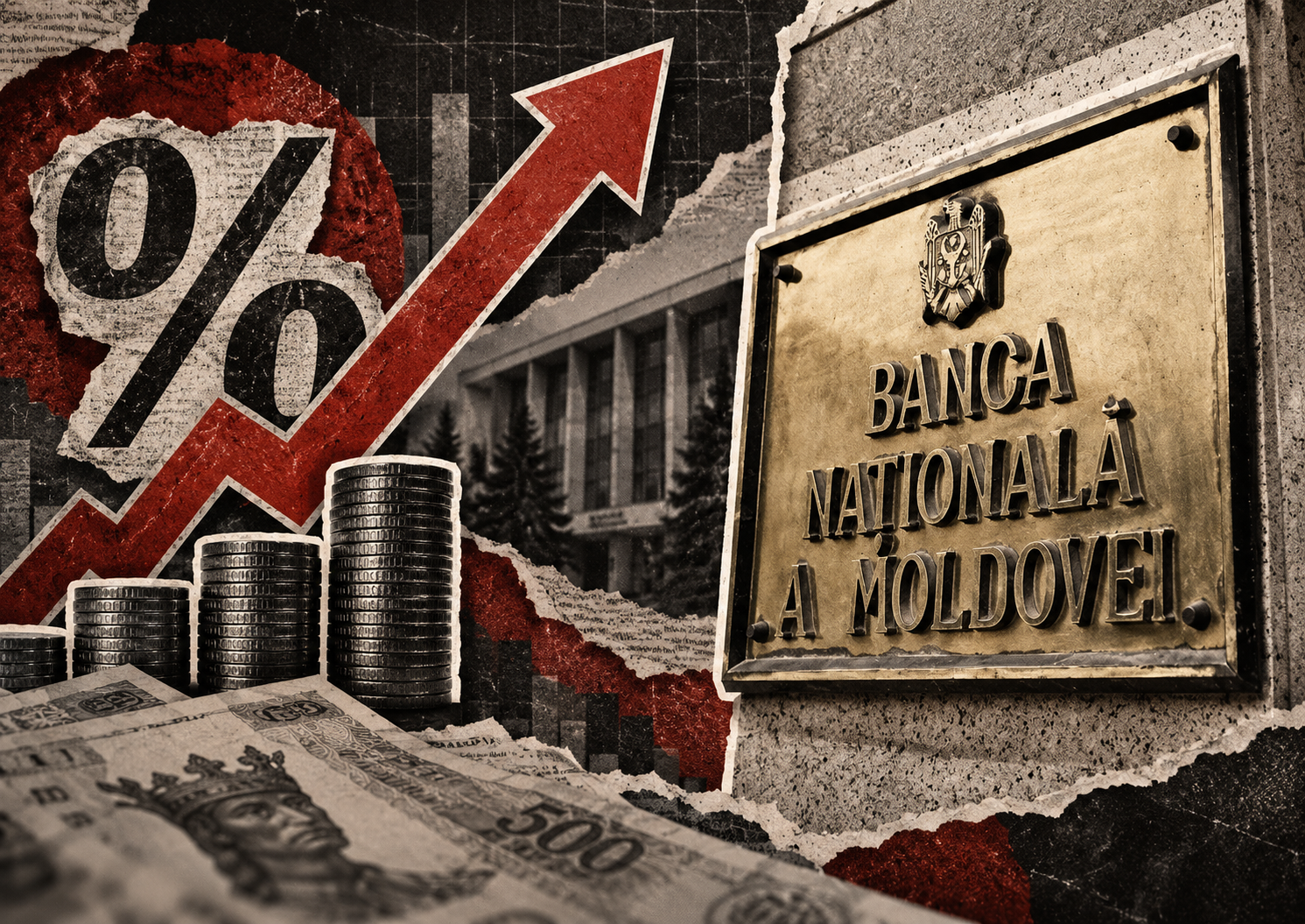 BNM majorează rata de bază la 9%. Creditele ar putea deveni mai scumpe