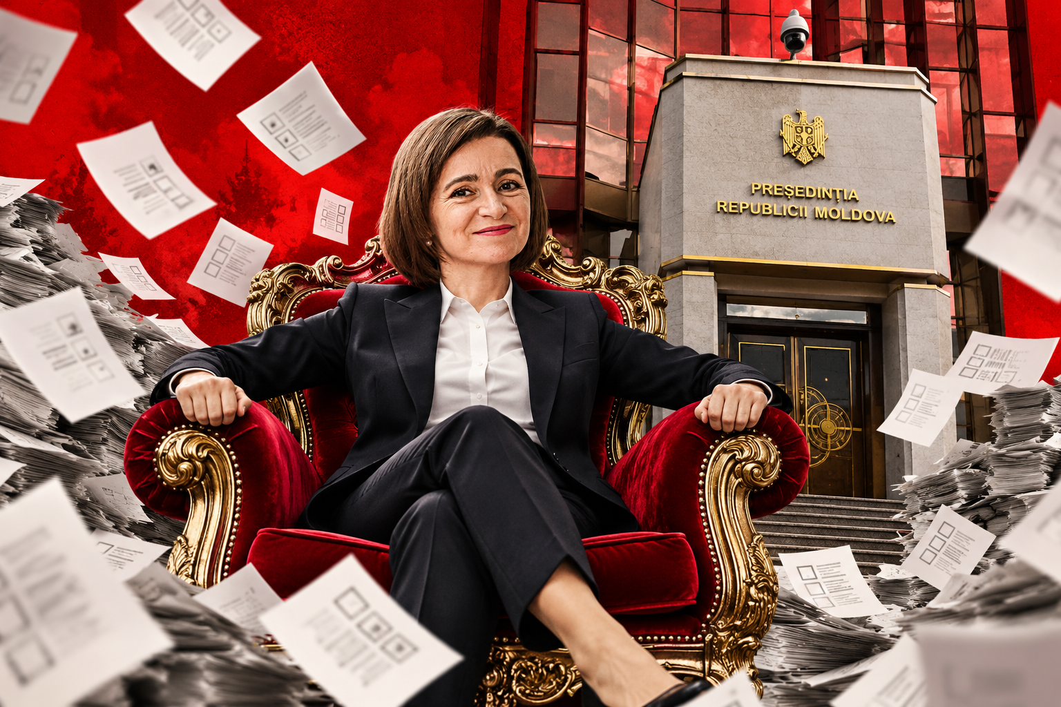 Sandu nu pleacă! Președinția amintește că peste 930 de mii de cetățeni au votat-o ca să „mențină pacea”