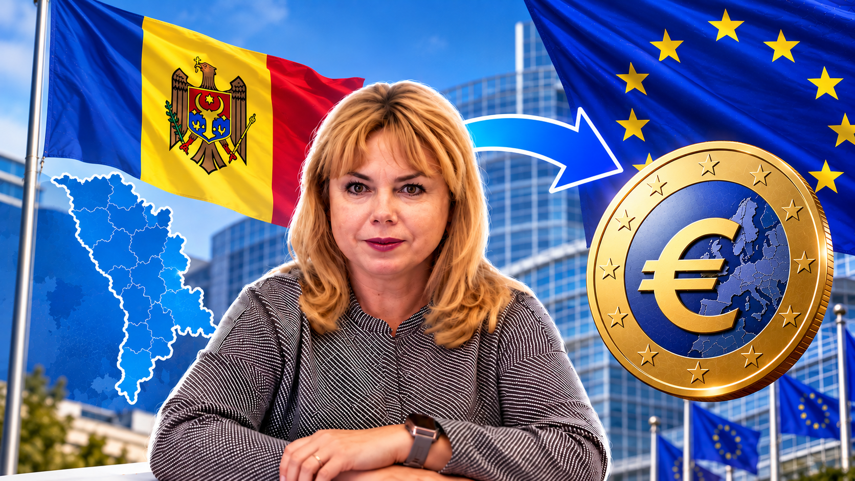 „Văd foarte multe avantaje”: guvernatoarea BNM, despre trecerea Republicii Moldova de la leu la euro