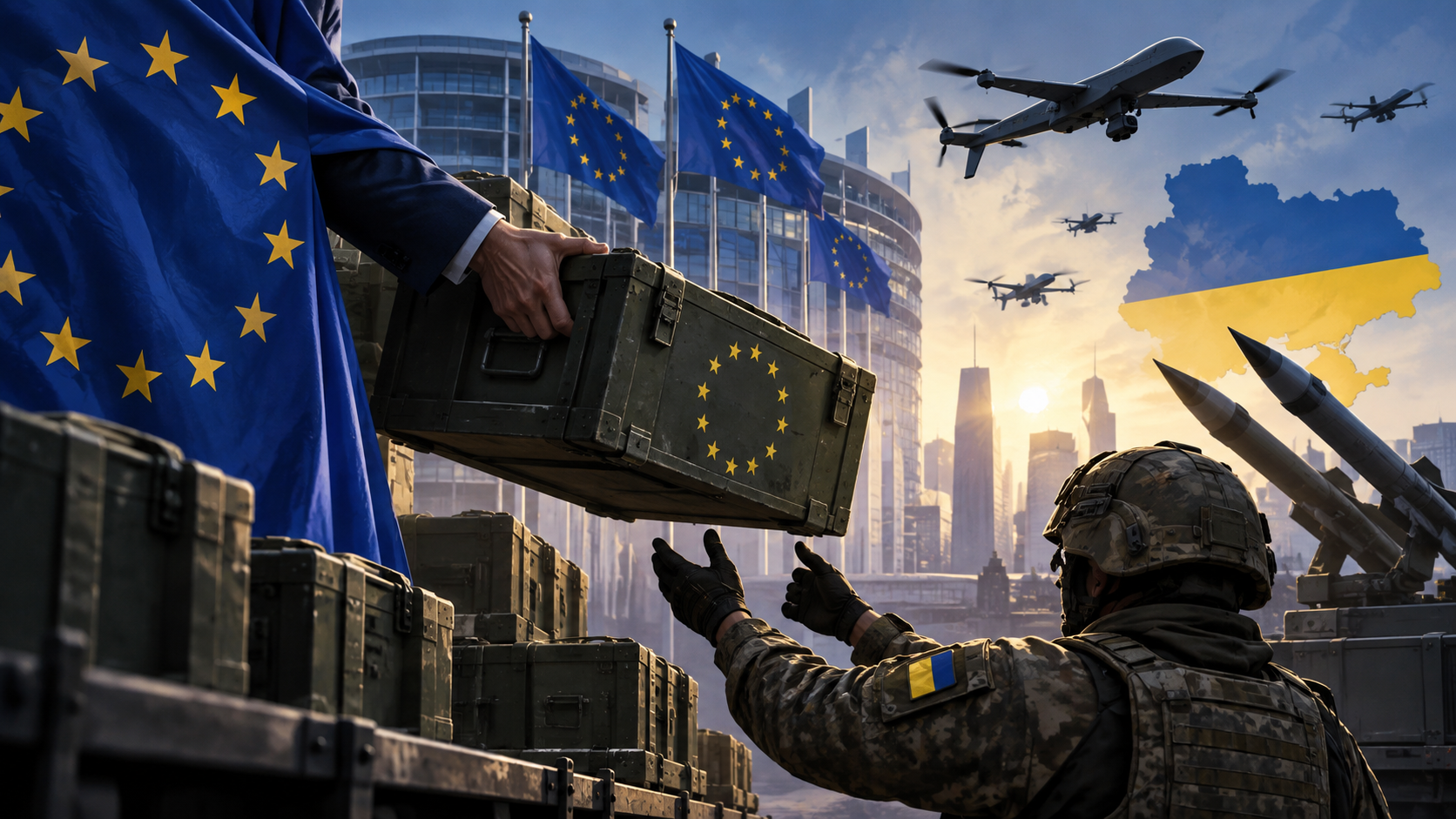 ЕС перечисляет Украине еще €3,3 млрд из кредита на €90 млрд