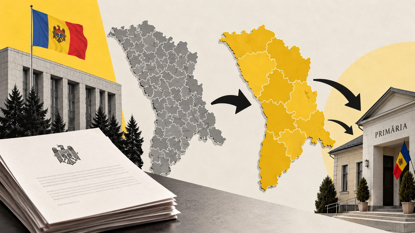 Правительство готовит новую карту Молдовы: районы укрупнят, а часть полномочий передадут примэриям