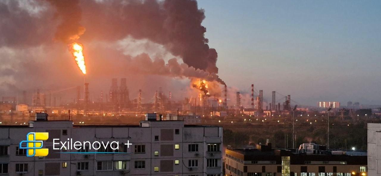 Moscova, sub un atac masiv cu drone: rafinăria din Kapotnea a fost lovită, iar în regiune sunt morți și răniți