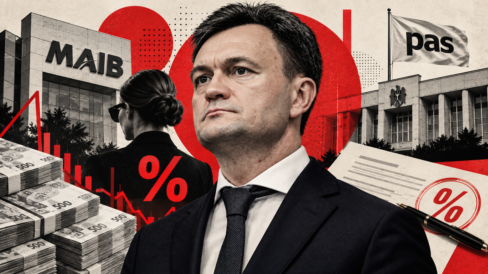 „Verișoaragate 2.0”: Politica fiscală ar fi fost modificată în interesul lui Recean. Câștigul soției sale din MAIB este estimat la 30 de mln de lei