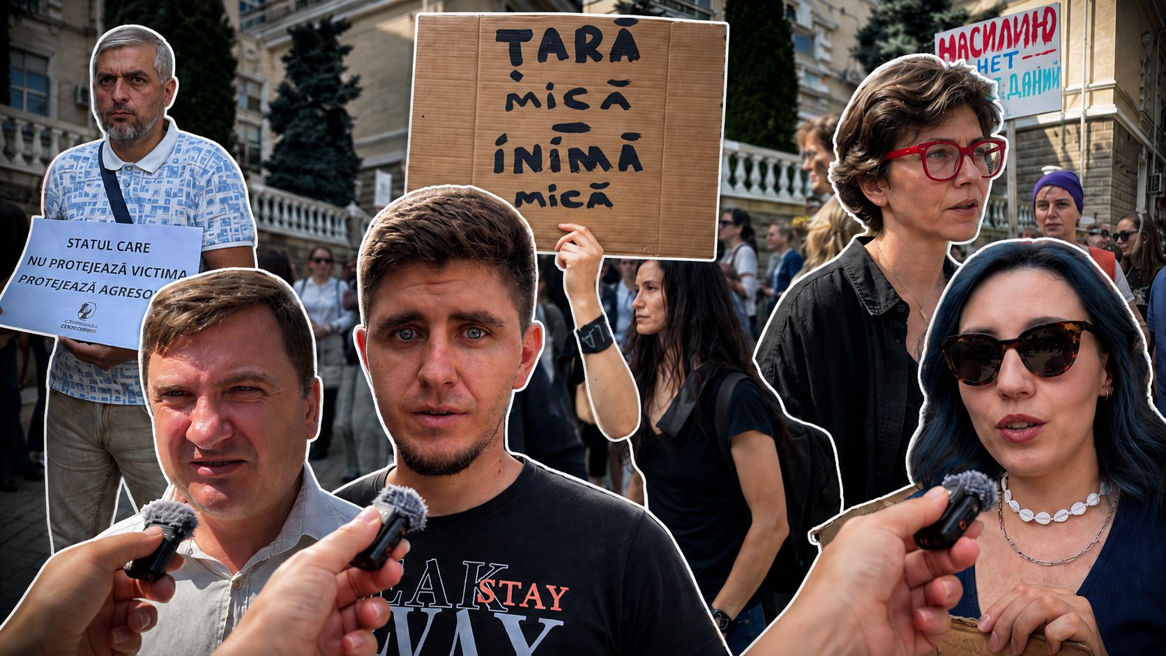 VOX Mlive с протеста у здания МВД: «Ситуация критическая. Мы требуем срочных мер»