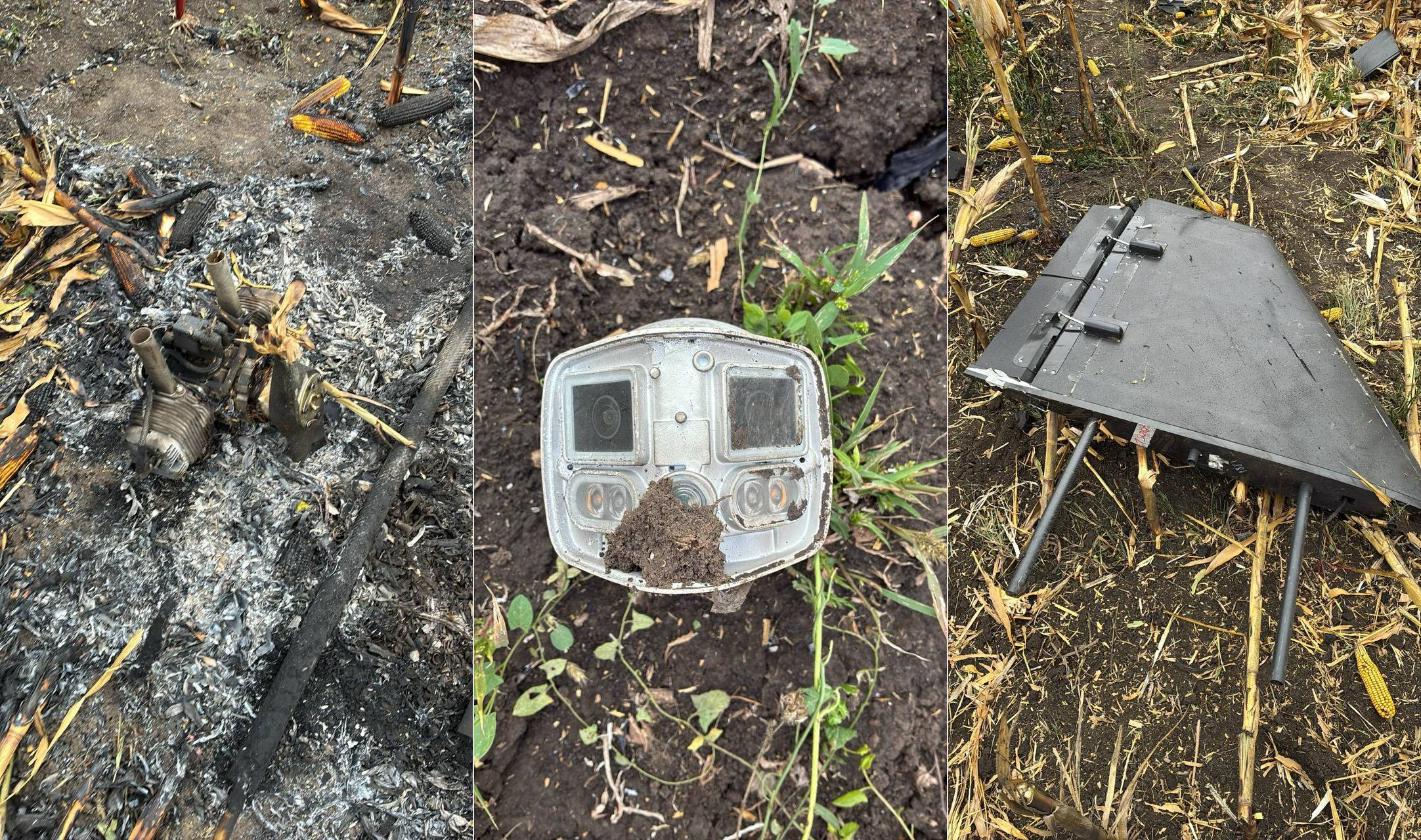 Полиция: Взорвавшийся во Флорештском районе дрон имеет признаки аппарата типа «Гербера»