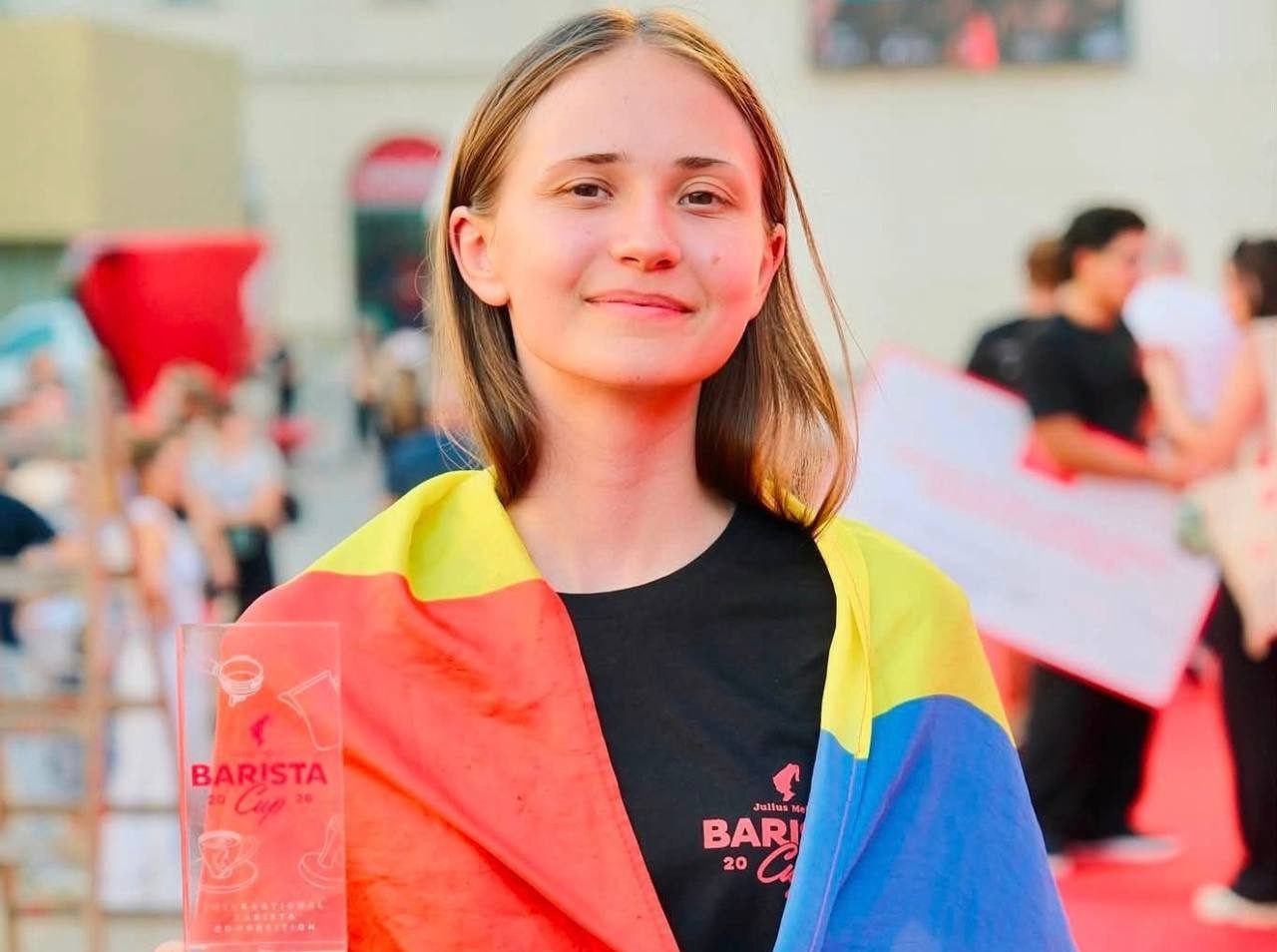 La 20 de ani, o barista din Chișinău a câștigat marea finală Julius Meinl Barista Cup
