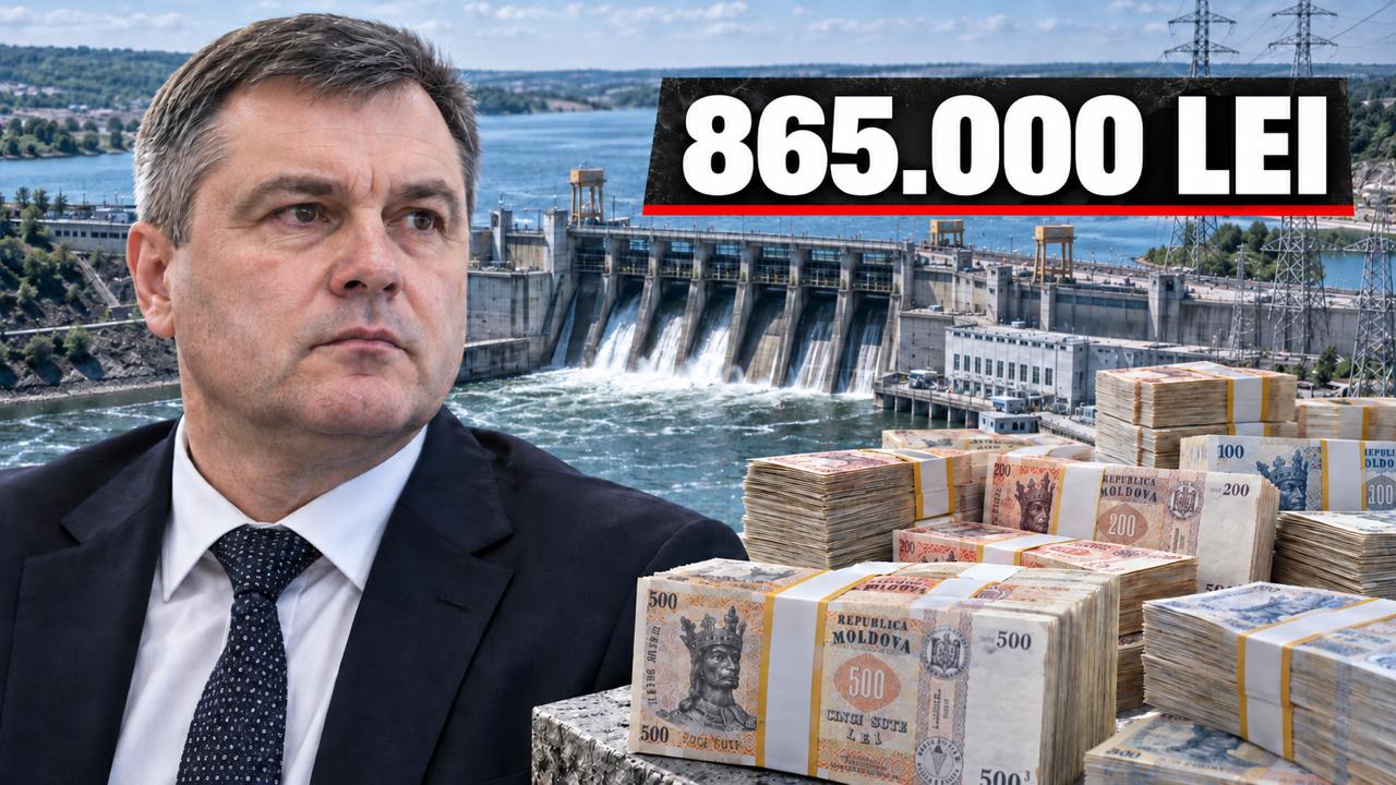 Fabrica de sporuri de la Hidrocentrala Costești: Directorul a încasat în 2025 peste 865.000 de lei