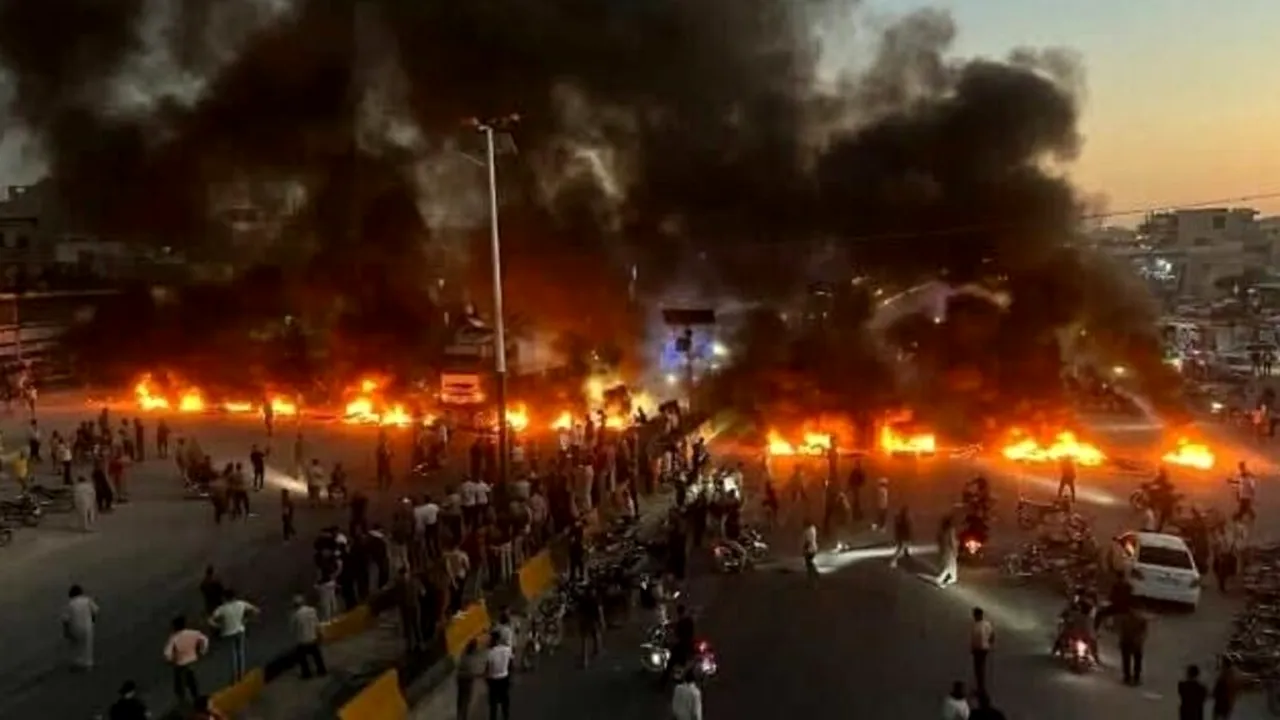 În Siria au izbucnit cele mai ample proteste de la căderea regimului Assad, după scumpirea bruscă a carburanților