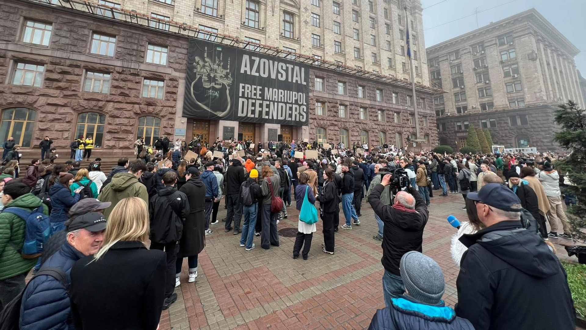 „Kliciko, pleacă!”: Protest în centrul Kievului, unde manifestanții au cerut demisia primarului