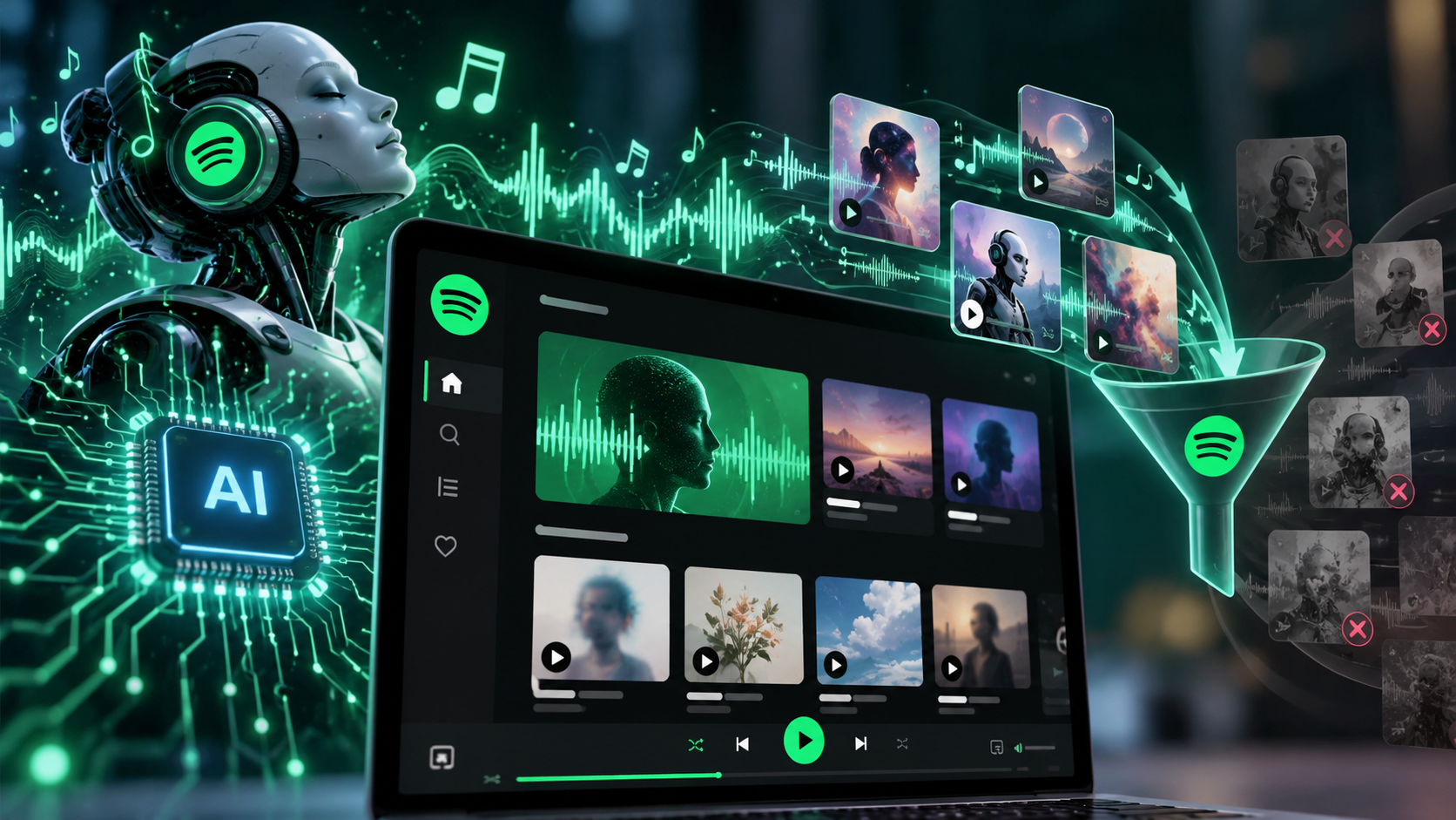 Spotify, AI