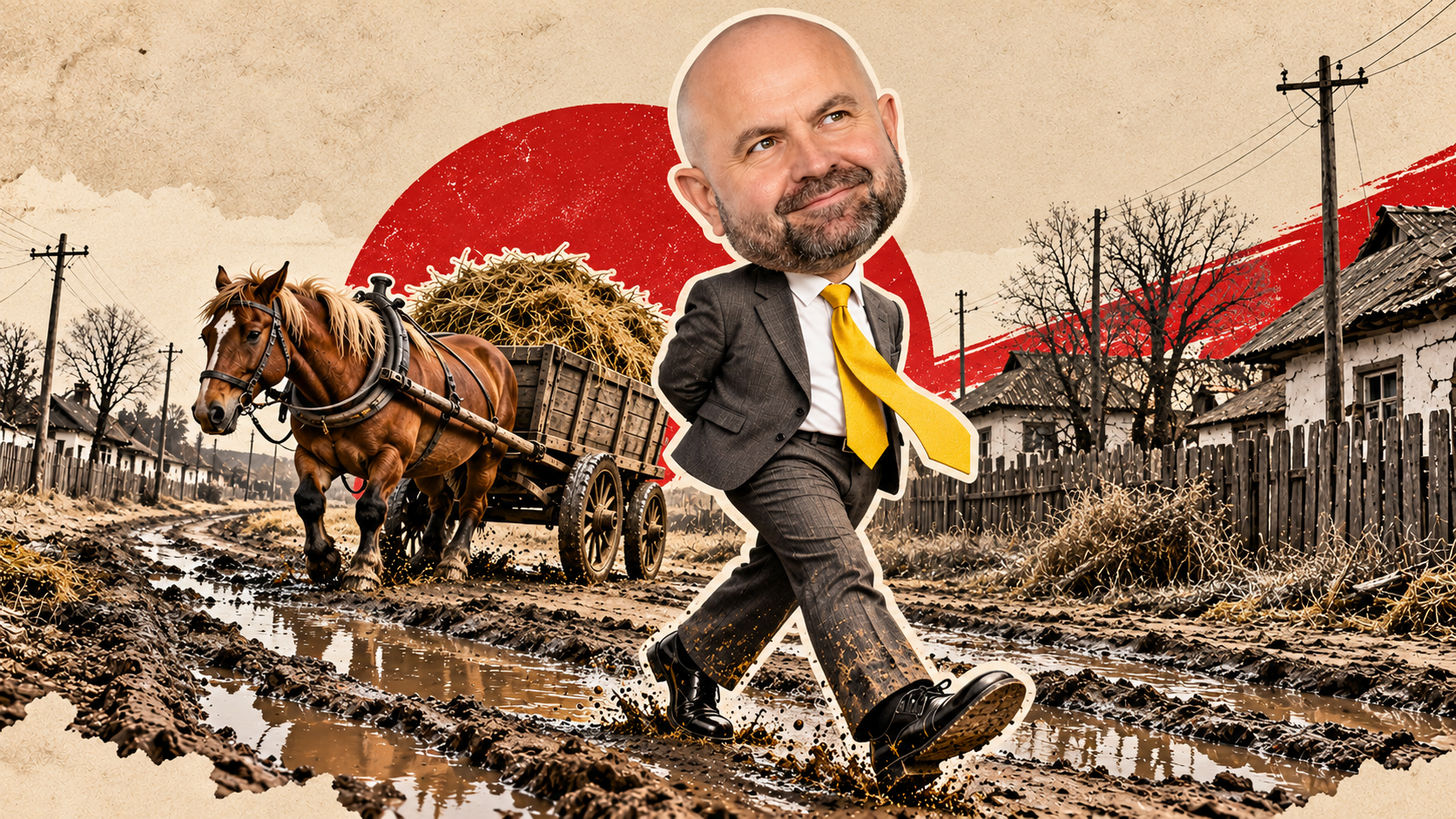 Când uiți să-ți scoți ochelarii galbeni! Bolea: „Sunt cel mai fericit când merg prin satele noastre”